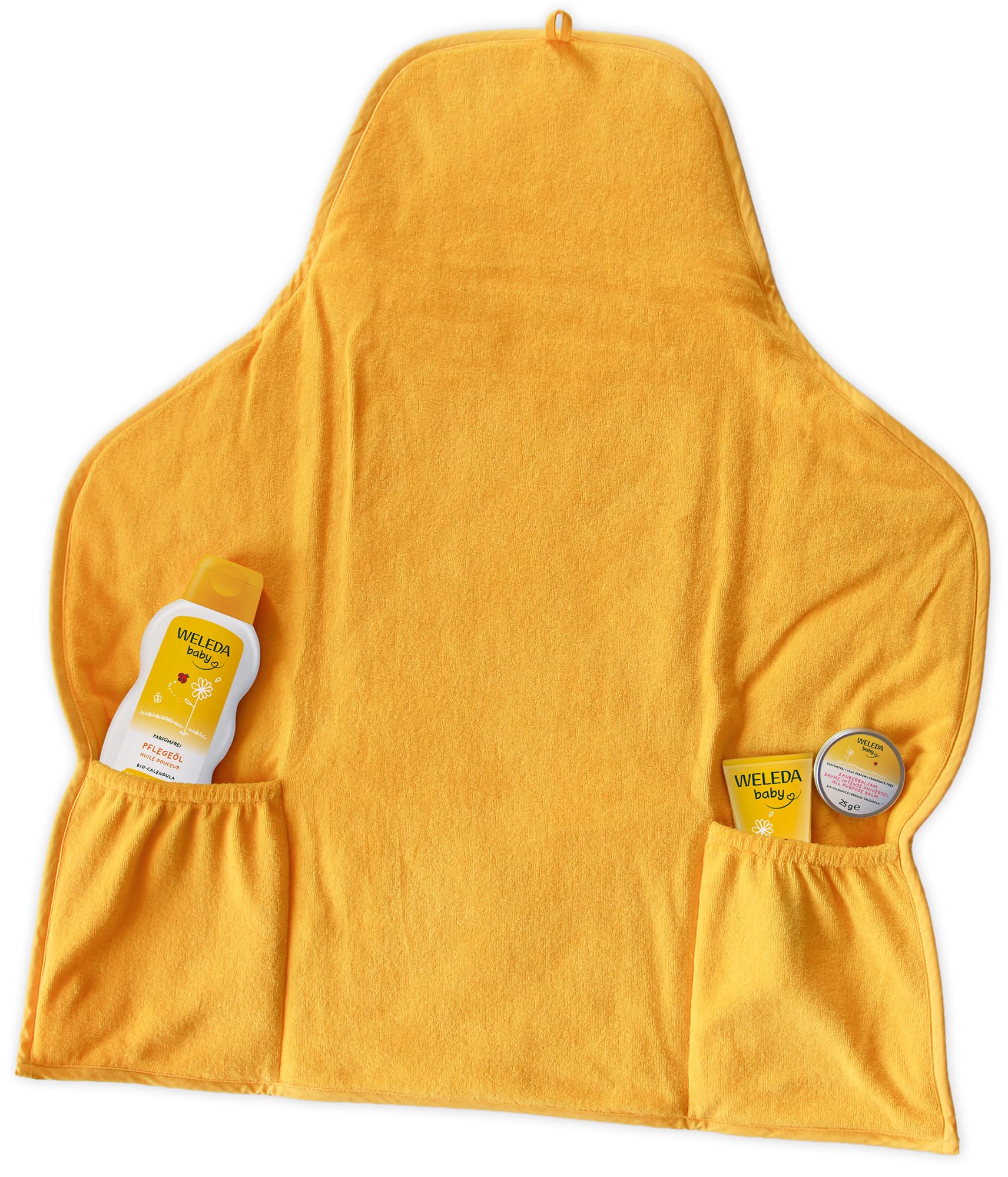 WELEDA Bio Baby Geschenk Set - Babypflege Naturkosmetik Geschenk Wickeltasche mit Windel Wundschutzcreme, Pflegeöl & Zauberbalsam. Optimales Pflegeset zur täglichen Pflege von Babys & Kleinkindern