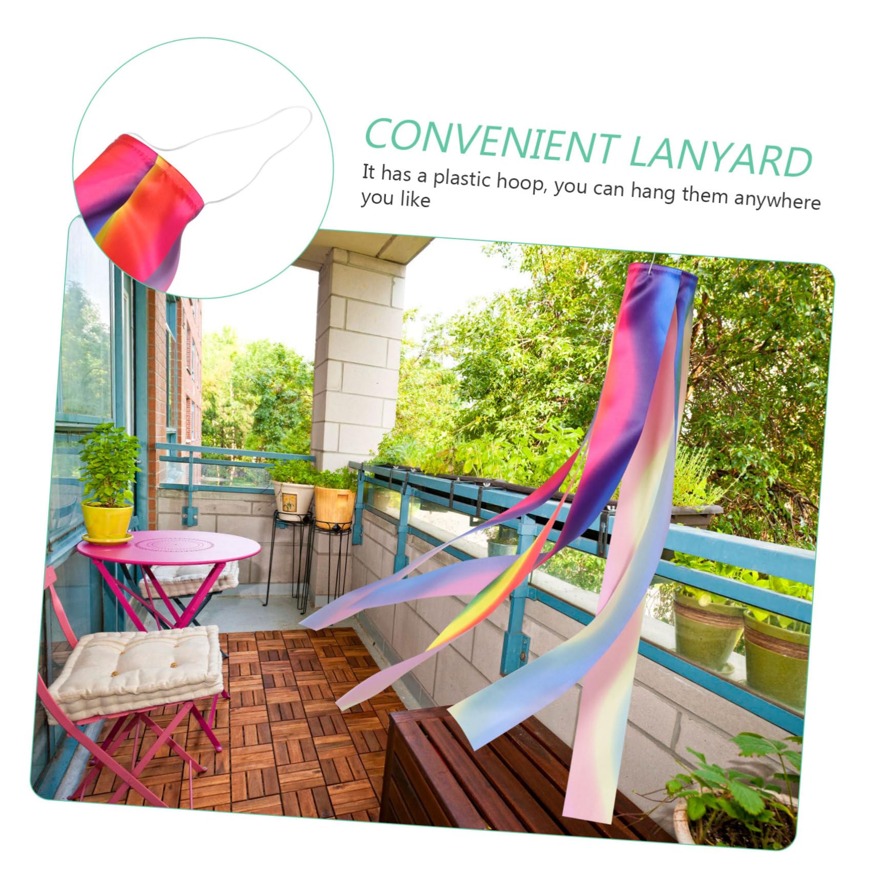 Toddmomy 5 Set Bandiera del vento a forma di drago di grandi dimensioni decorazioni arredamento prato per Ornamento del giardino manica a vento appesa Panno in poliestere Arancia