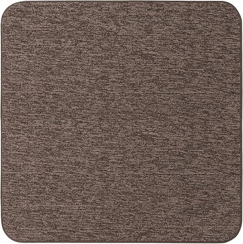 Miniatura 7 de House, Home and More Alfombra antideslizante para interiores, color gris guijarro, 4 pies x 6 pies