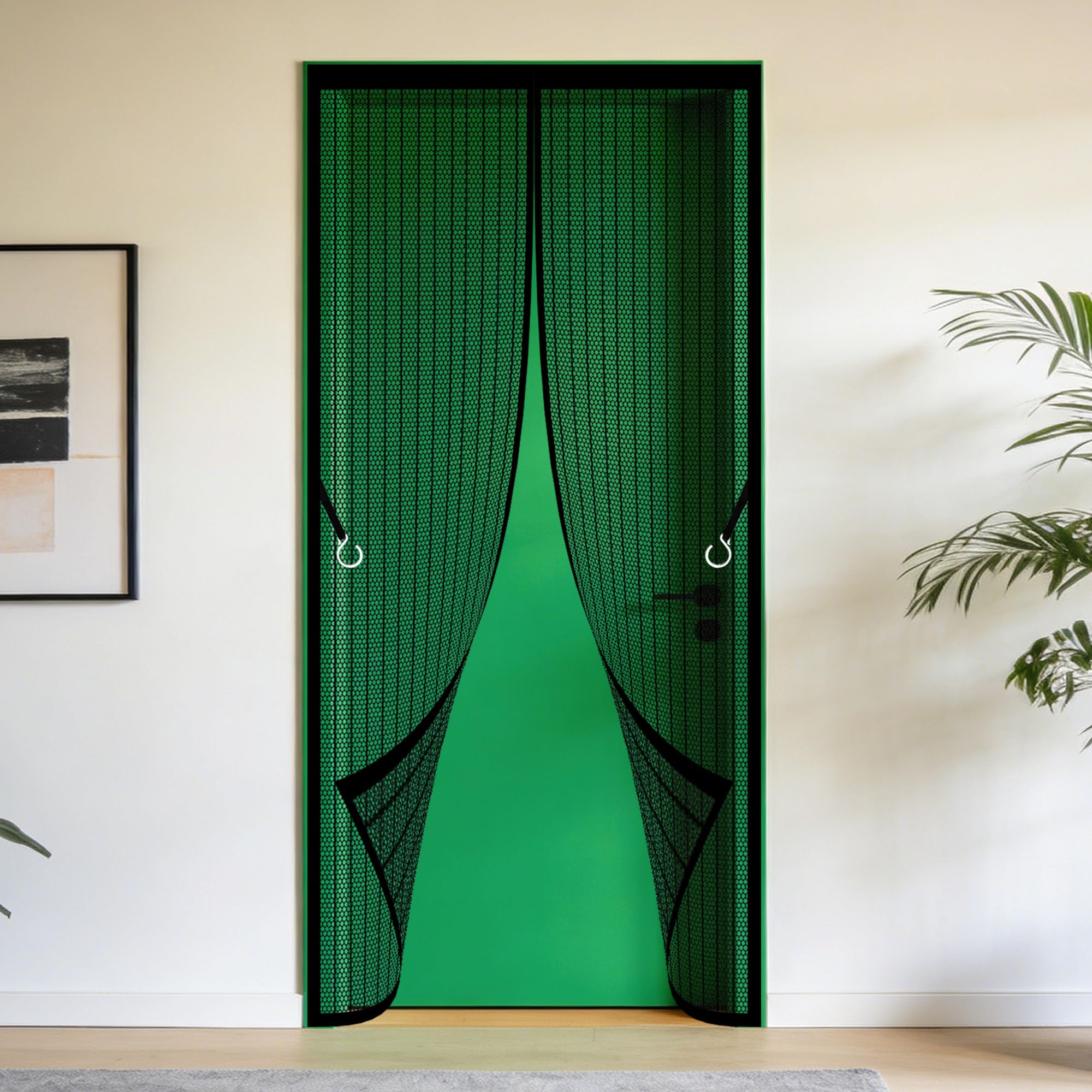 Moustiquaire porte 109x288 pour profiter de l'air frais du balcon