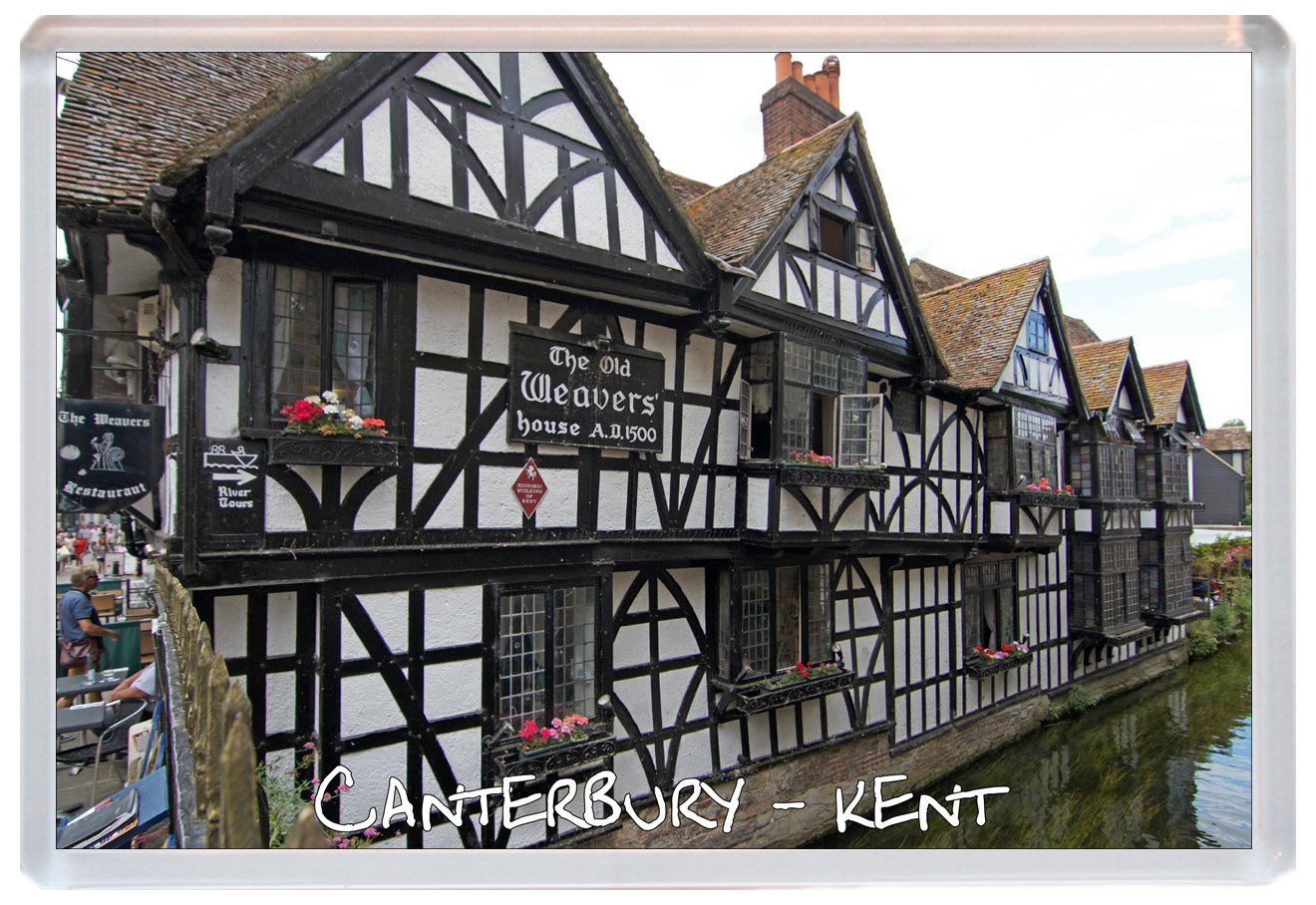 Baked Bean Store Canterbury - Kent - Jumbo Fridge Magnet