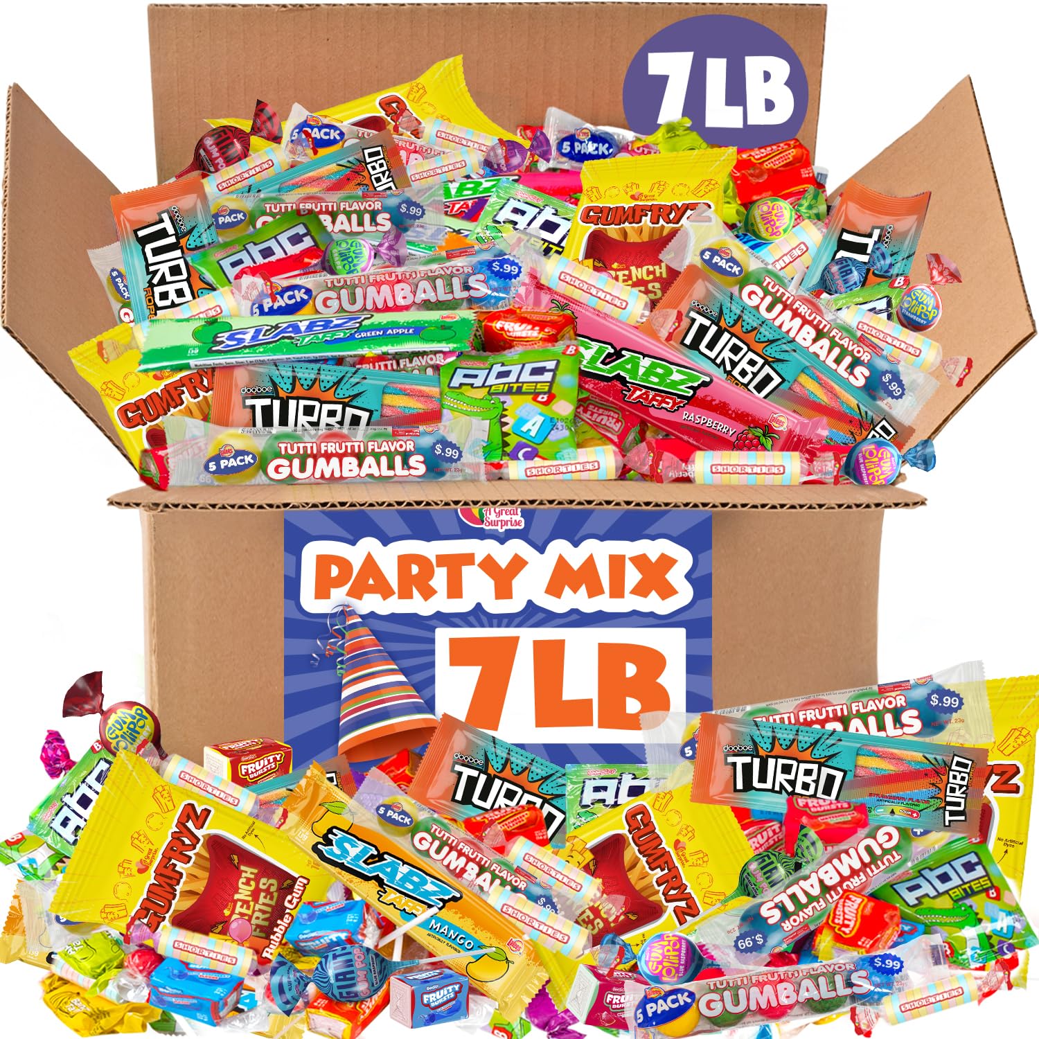 Amazon.com : A Great Surprise Assorted Candy Mix - 7 Pound BOX