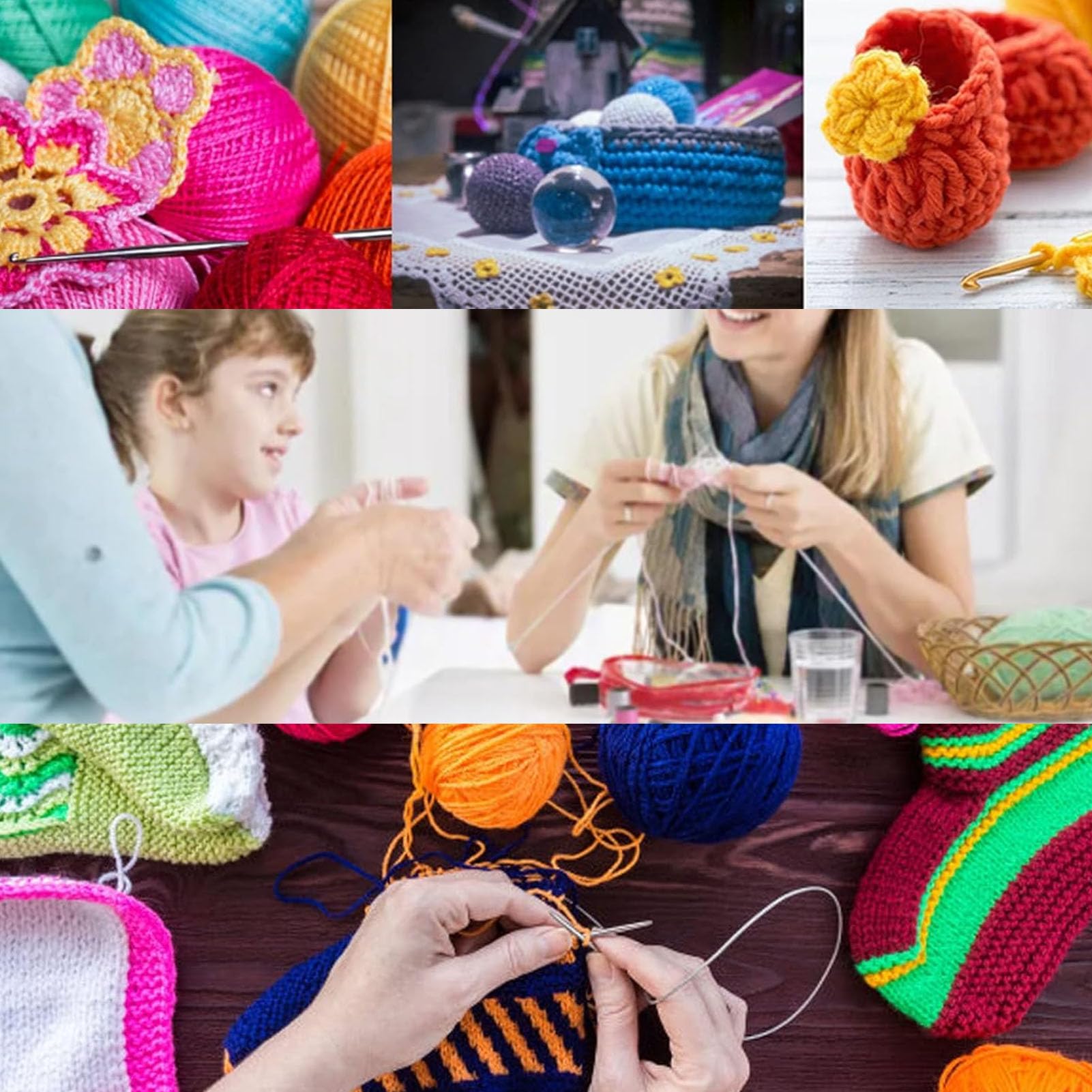 Austauschbares Stricknadel Set, Häkelnadel Set Tunesisch Ergonomische Stricknadel, Praktische Deckenstricknadel für Handarbeit, Stricken Und Basteln