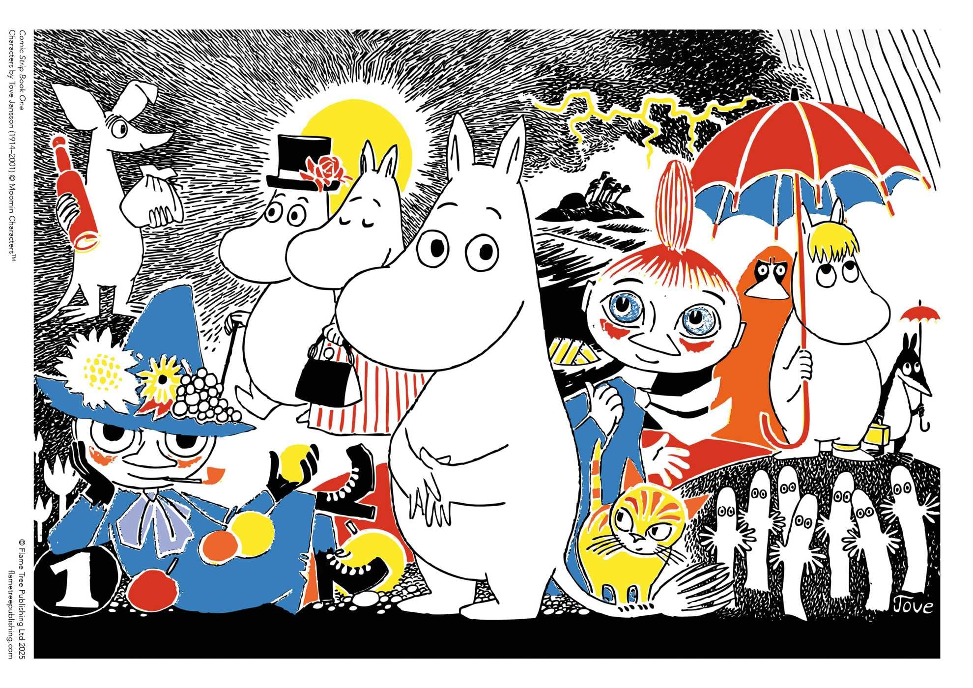 *MOOMIN.* Amazon.com: Adult Sustainable Jigsaw Puzzle: Moomin: Comic Strip