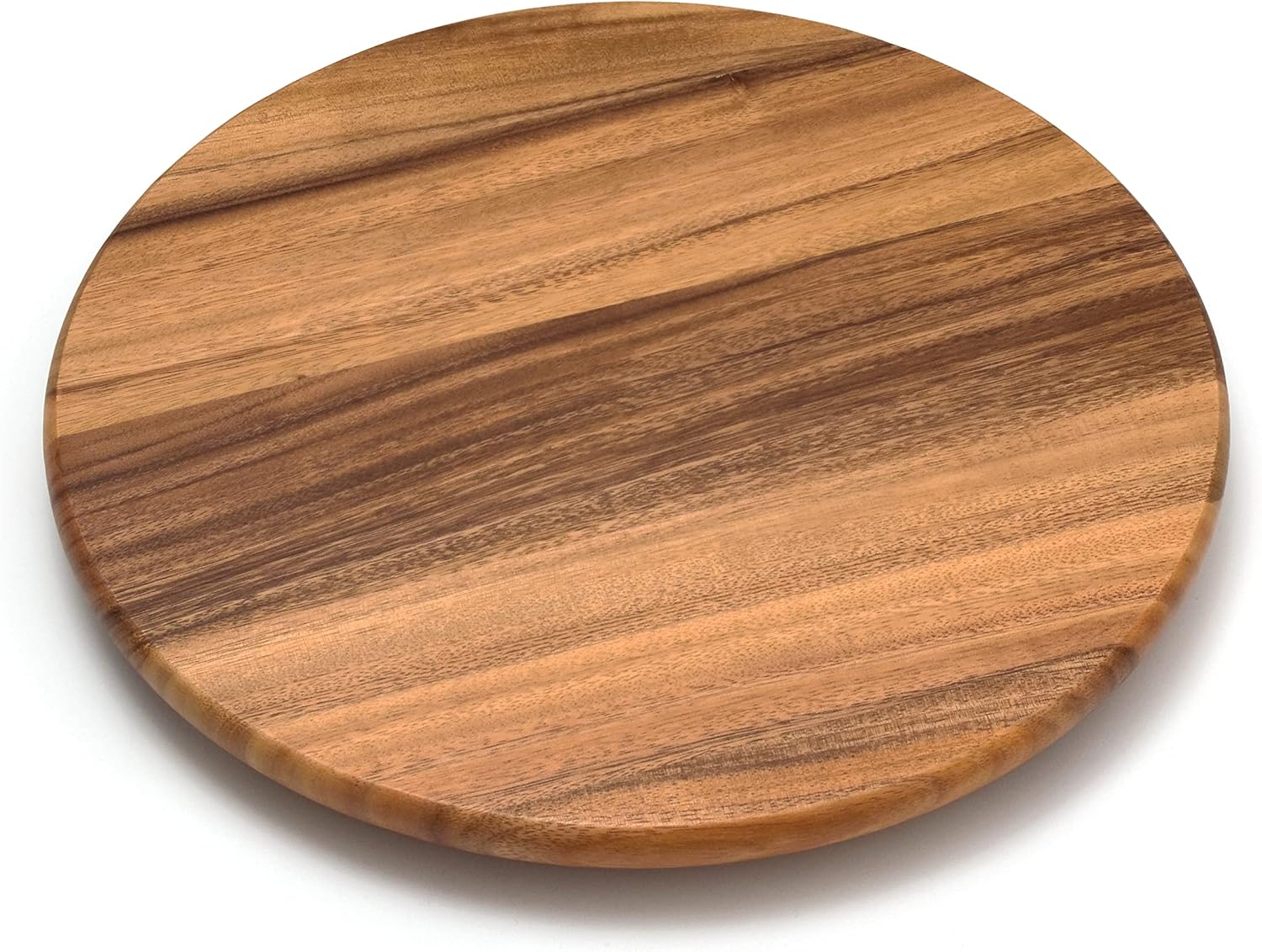 Lipper International Acacia Wood 16" Lazy Susan Kitchen Turntable Durable