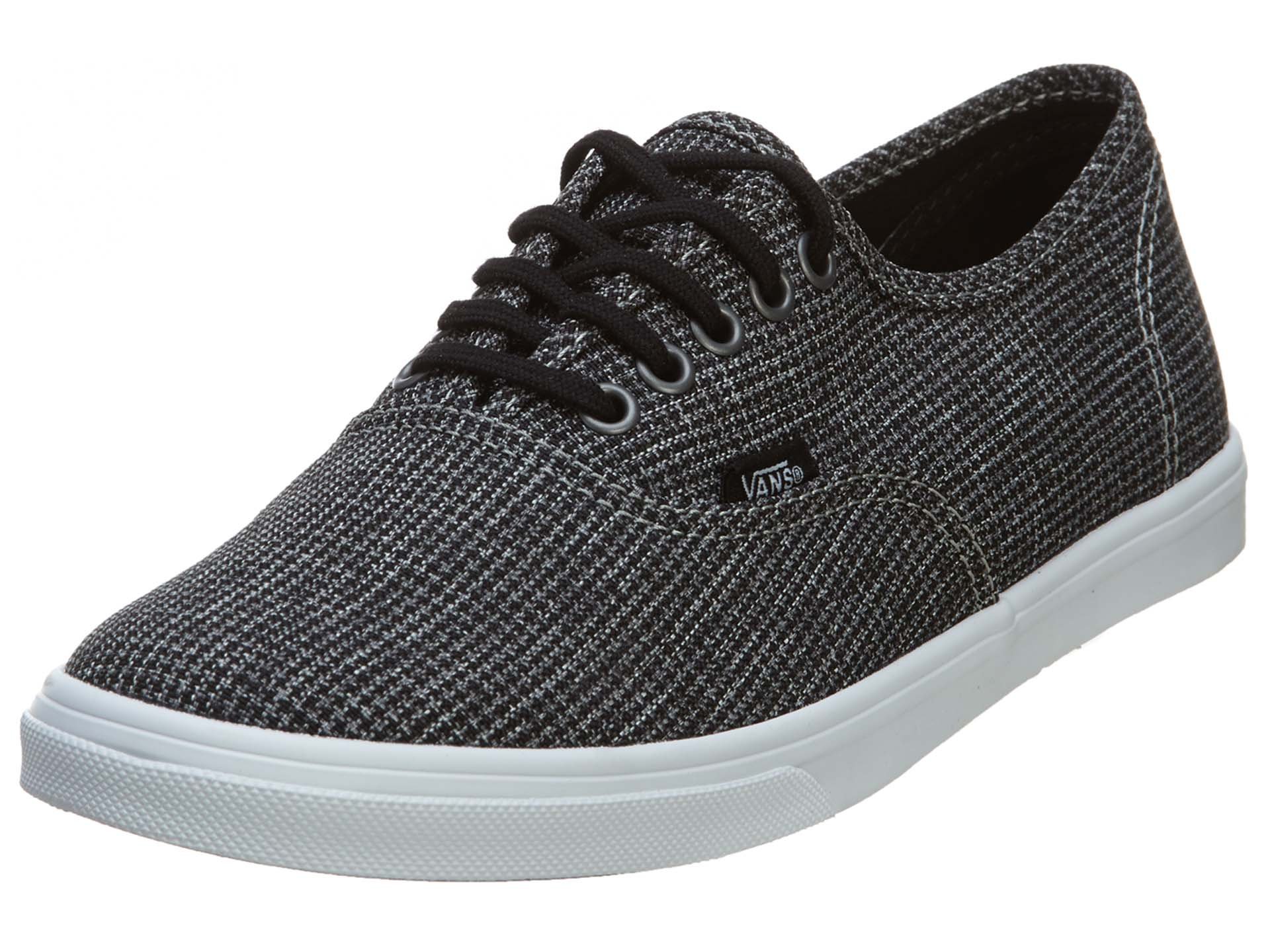 Vans Unisex Authentic Lo Pro Washed Sneakers Herringbontrwht M8.5 W10