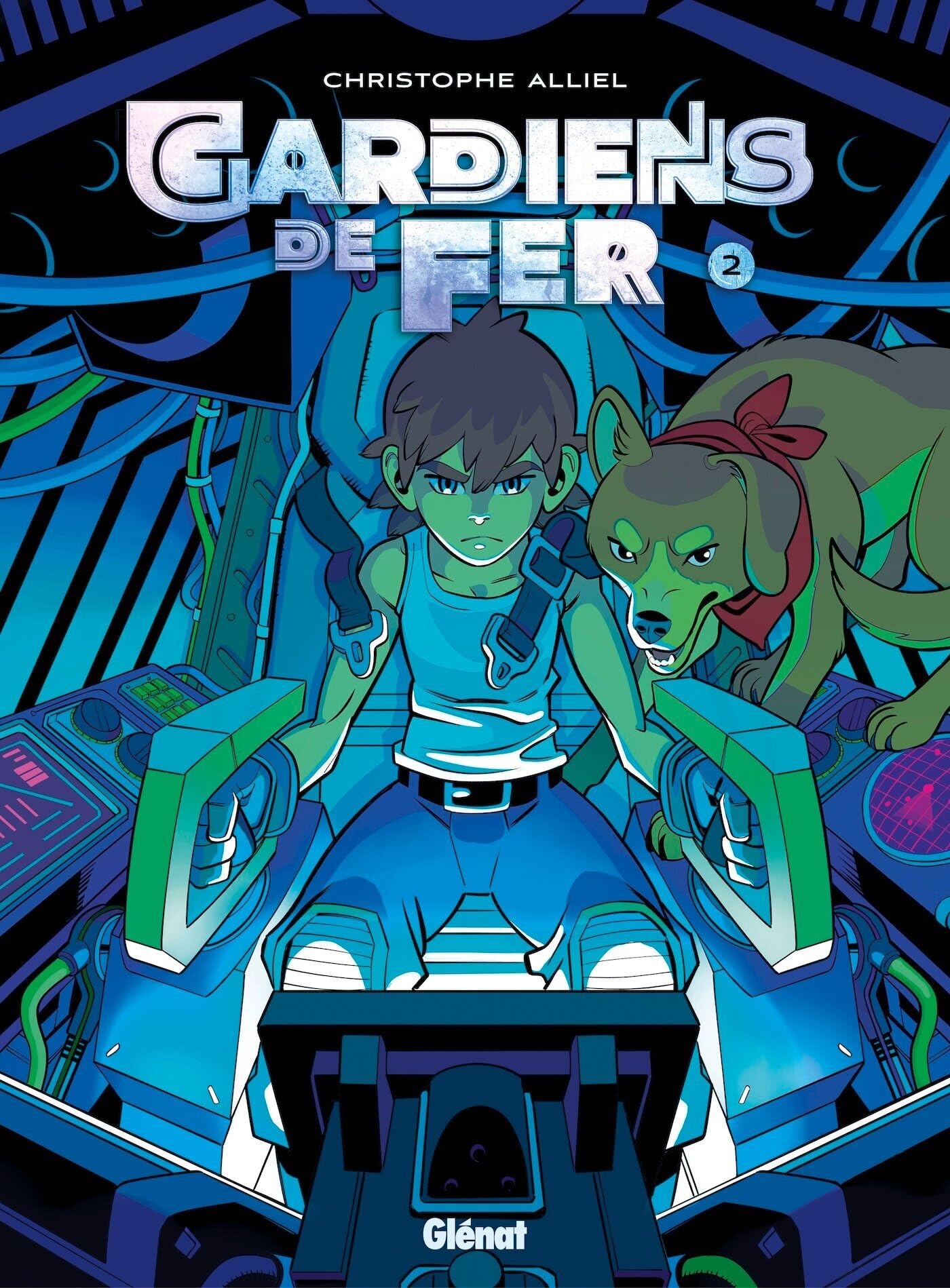 Gardiens de fer,02 -  Alliel - Glénat - cartonné - Bande dessinée jeunesse
