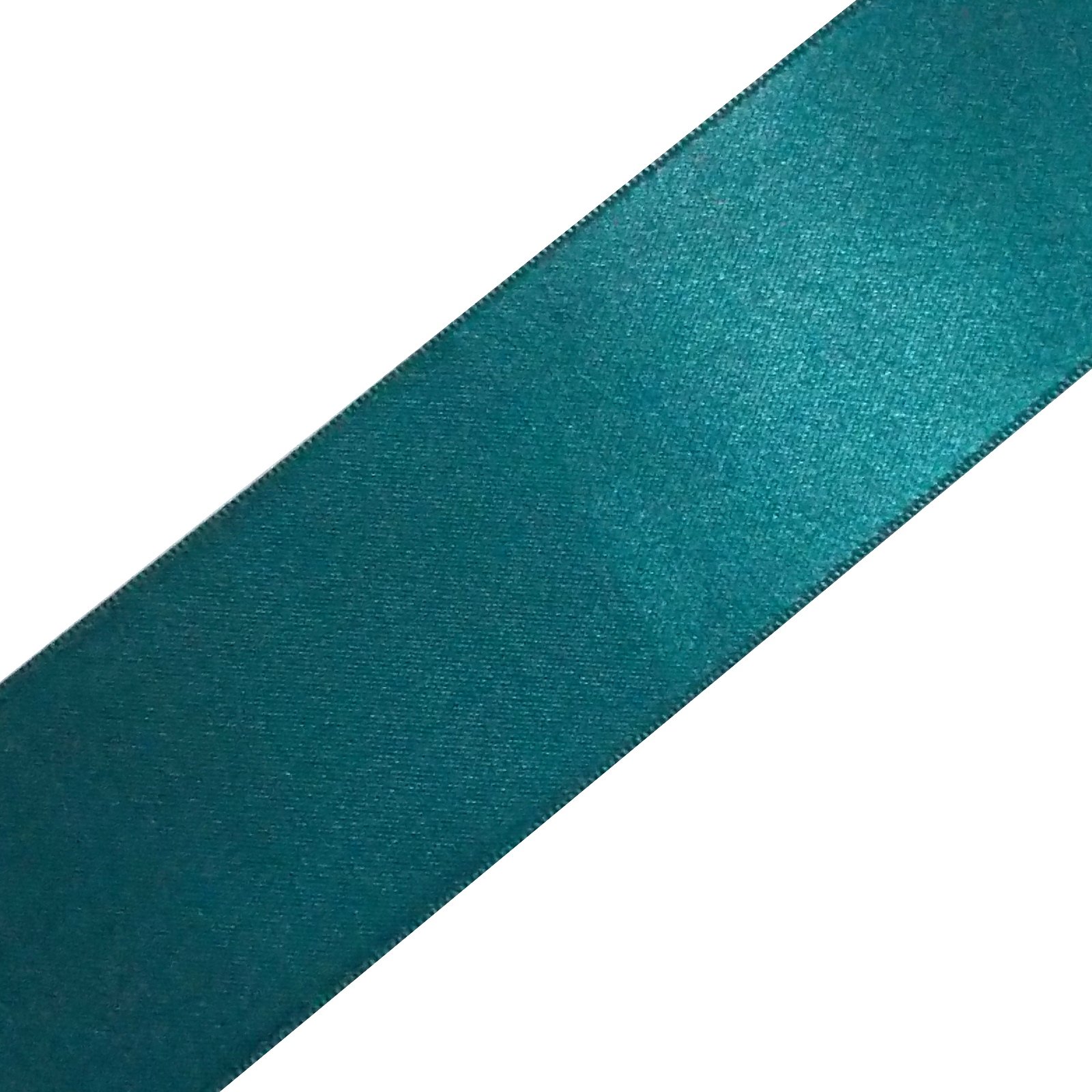 Double Satin Ribbon 3mm Wide 3 Metre Length (Teal)