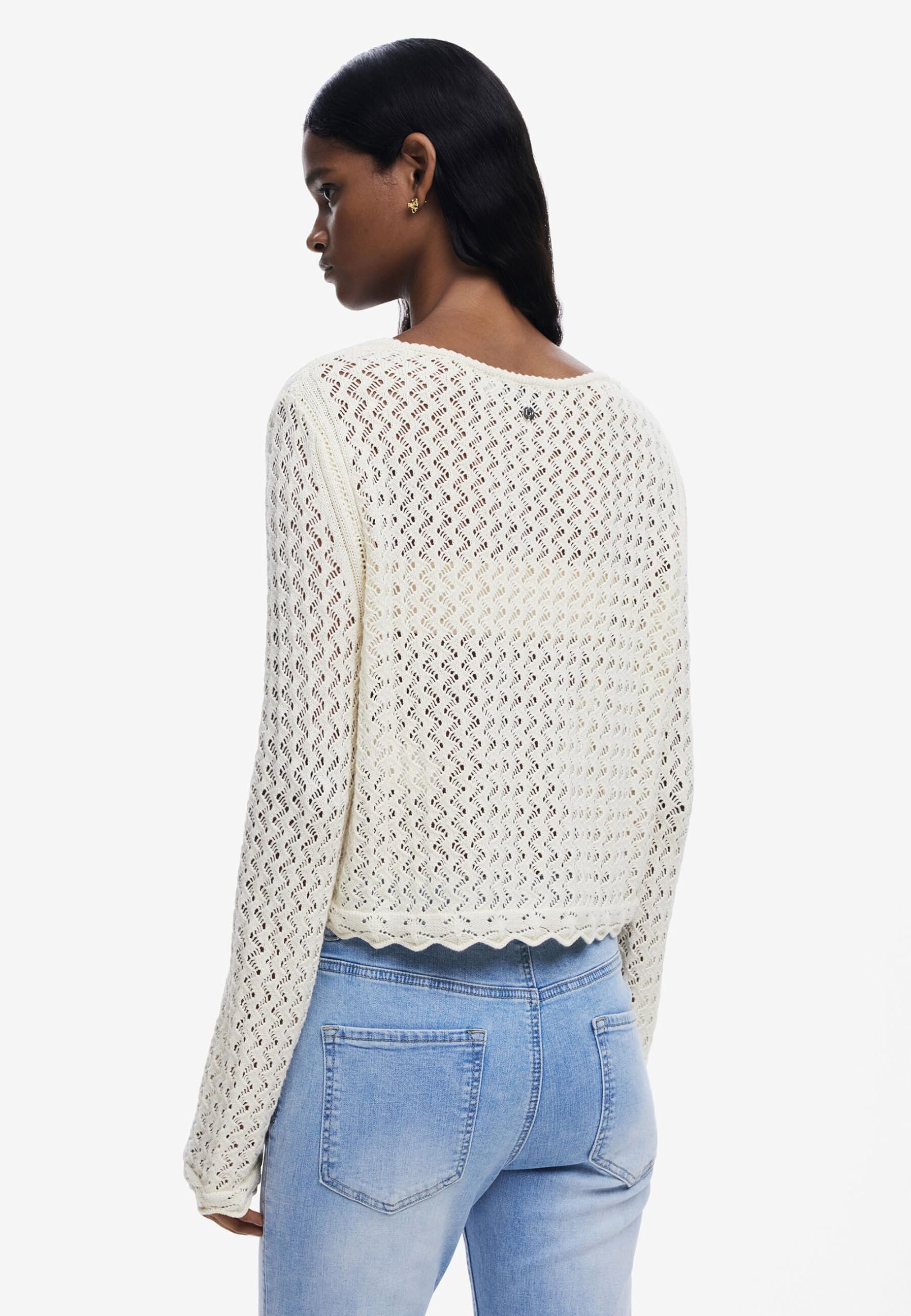Desigual Jers_flam Sweatshirt Mujer (Pack de 1)