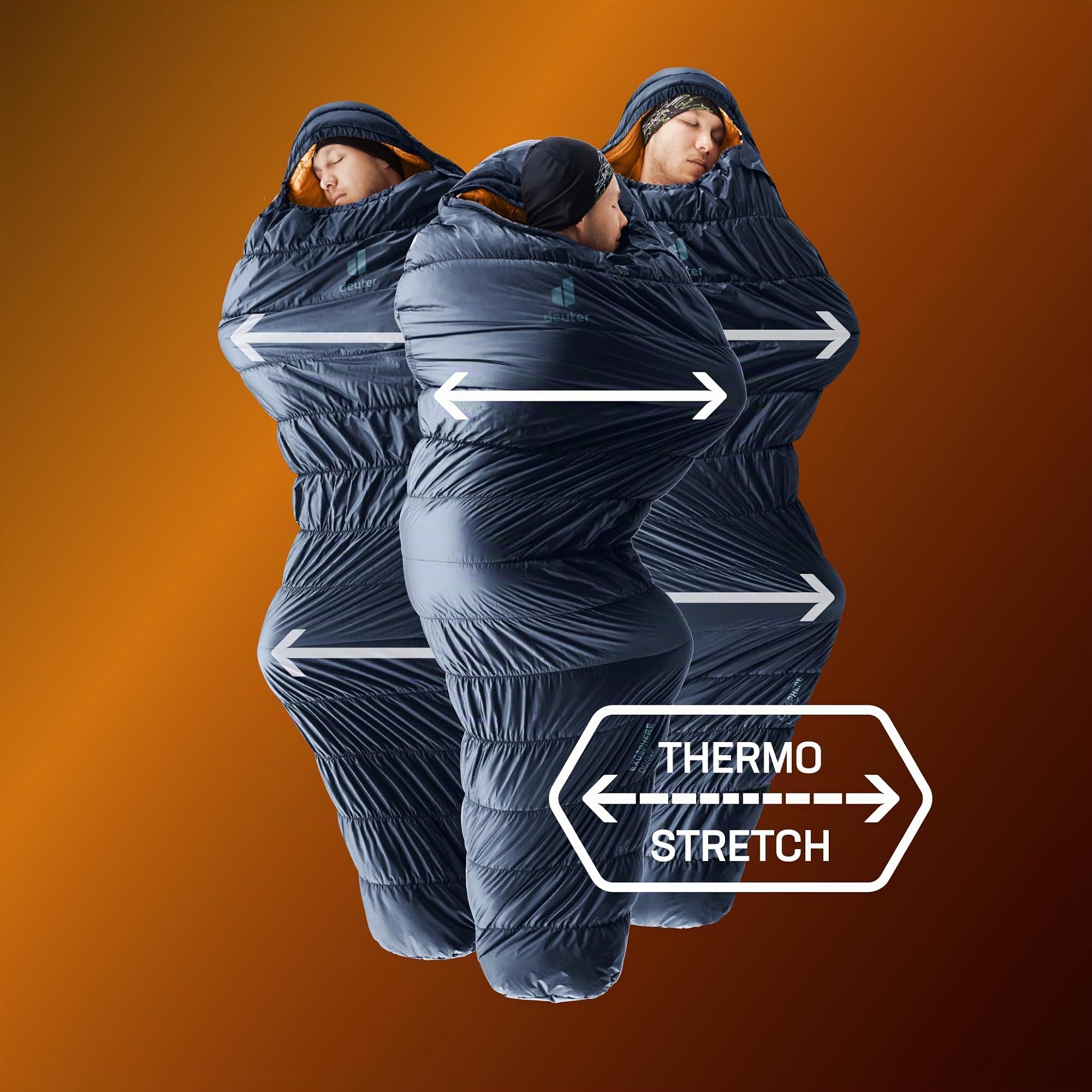 deuter Exosphere 0C/32F Sacco a pelo in fibra sintetica