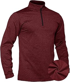 Sponsored You’re seeing this ad based on the product’s relevance to your search query.Learn more about this advertisement TACVASEN Men's Long Sleeve Pullover Half Zip Fleece Winter Jumper Warm Breathable Sports Sweatshirt with Stand-Up Collar