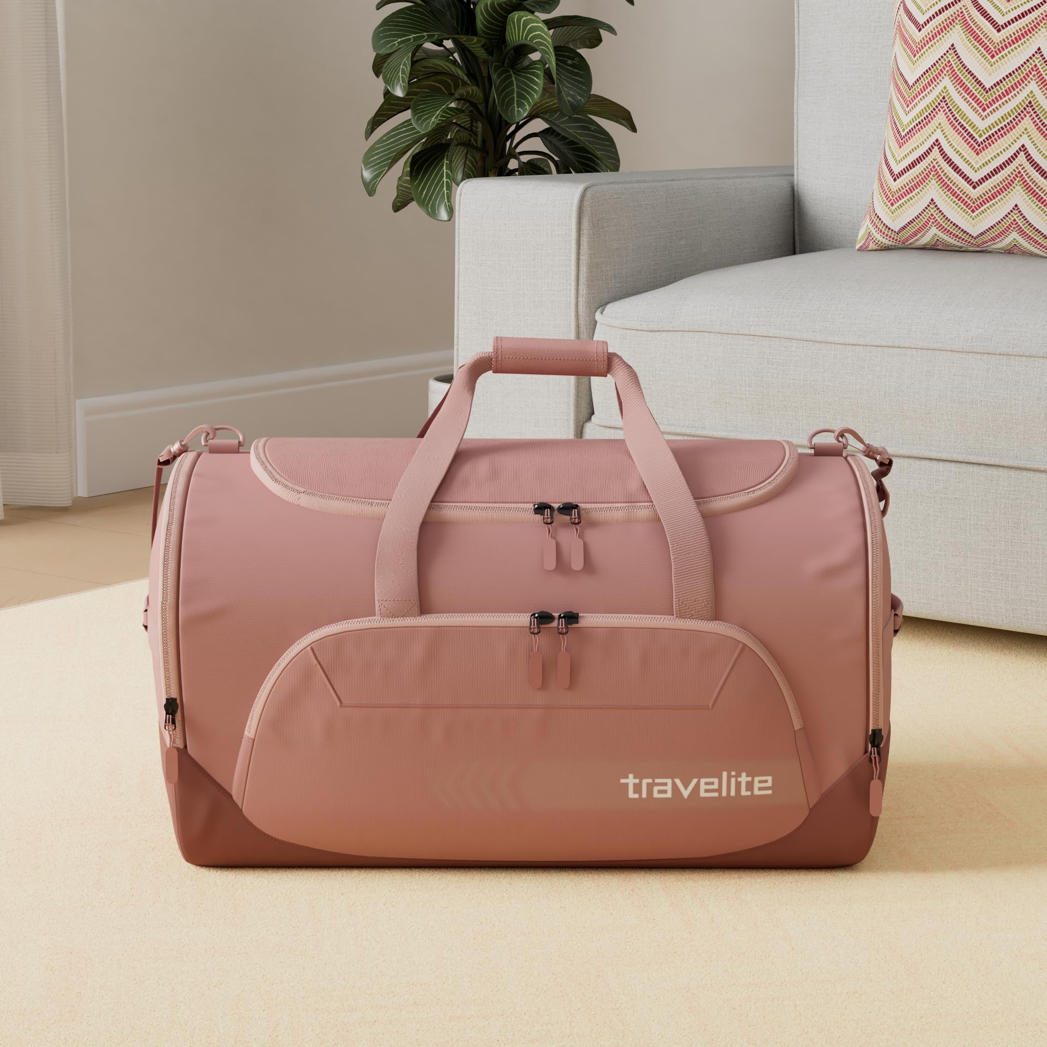 travelite Sac de Voyage Grand Volume XL, Kick Off, Sac léger pour Vacances et Sport, Piscine, séjour en Clinique, 70 cm, 120 litres