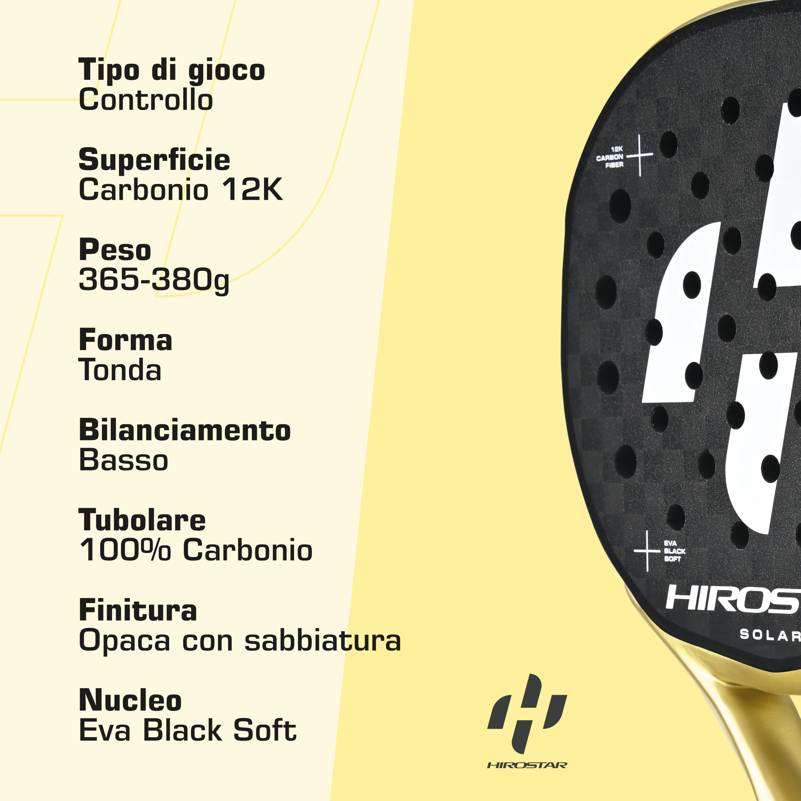 Racchetta Padel Solar 2025