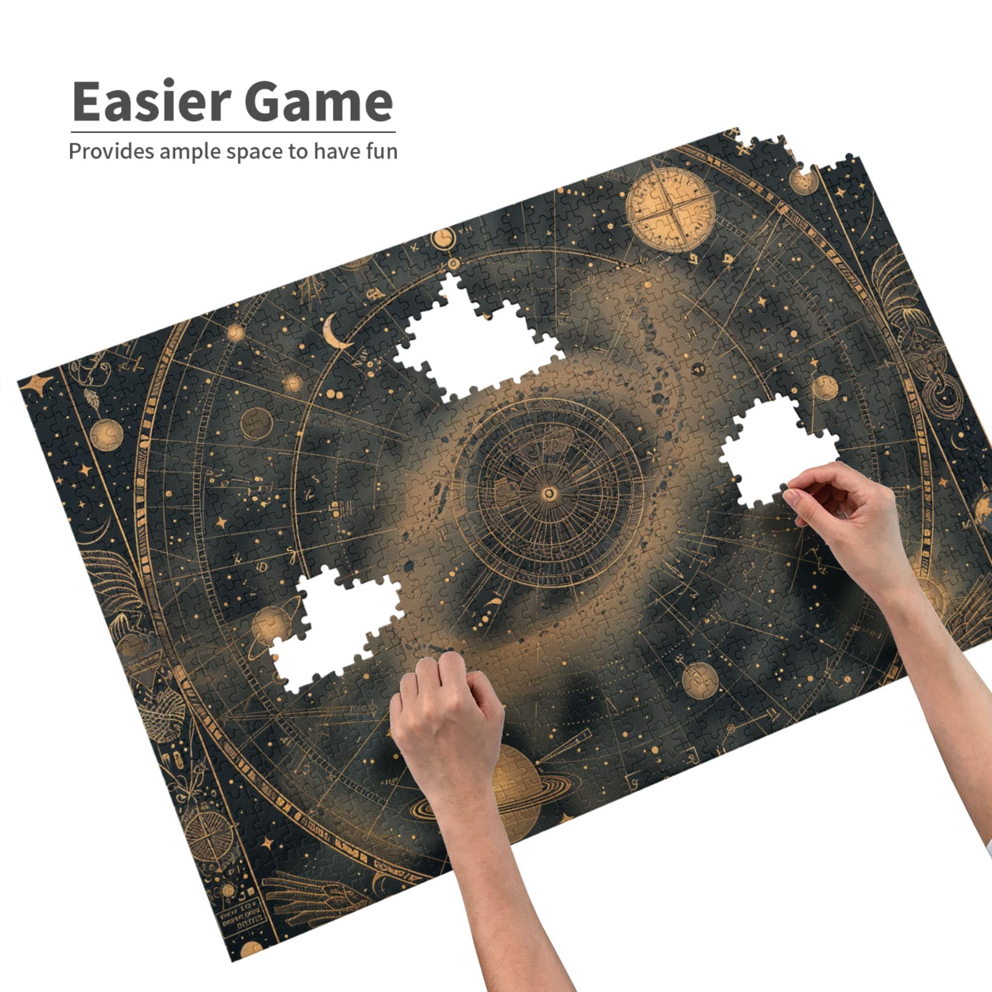 Amazon.com: MA6GE8DE Vintage Universe Star Map Jigsaw Puzzles 1000