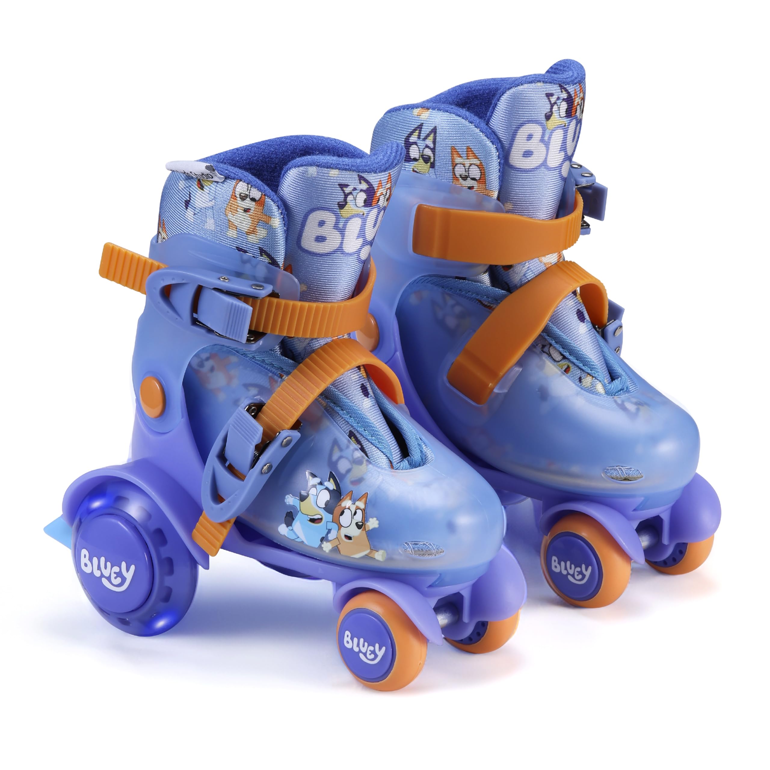 Trainer Skates - Light Up Wheels, ABEC 5 Bearings, Durable PVC Material, Foam Shoe Lining, Perfect for Active Fun and Adventures