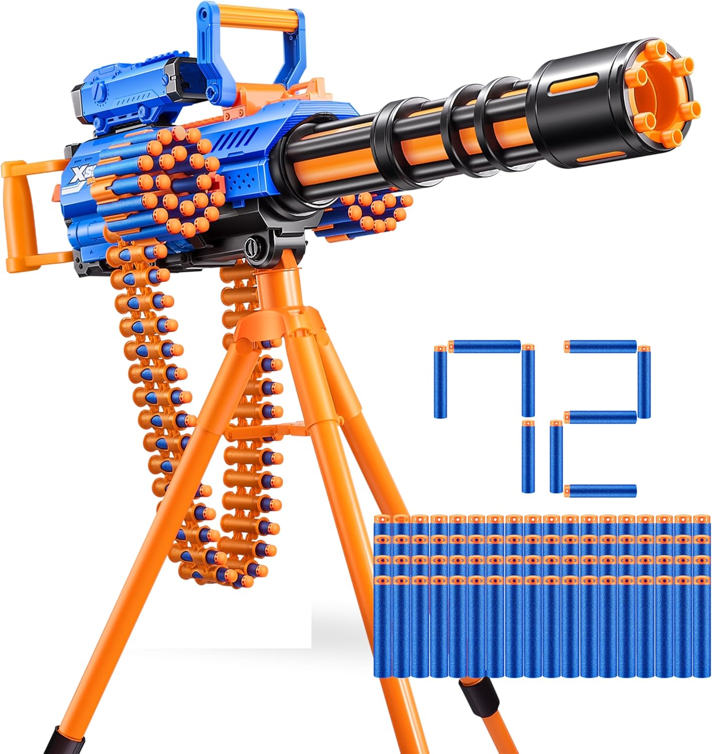 X-Shot Insanity Motorized Rage Fire by ZURU 72 Darts
