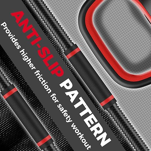 Miniatura 4 de KeppiFitness Adjustable Dumbbell Set, 30507090 lb Free Weight Set with Connector Bar, 4 in 1 Workout Gear with Dumbbell, Kettlebell, Barbell, Push