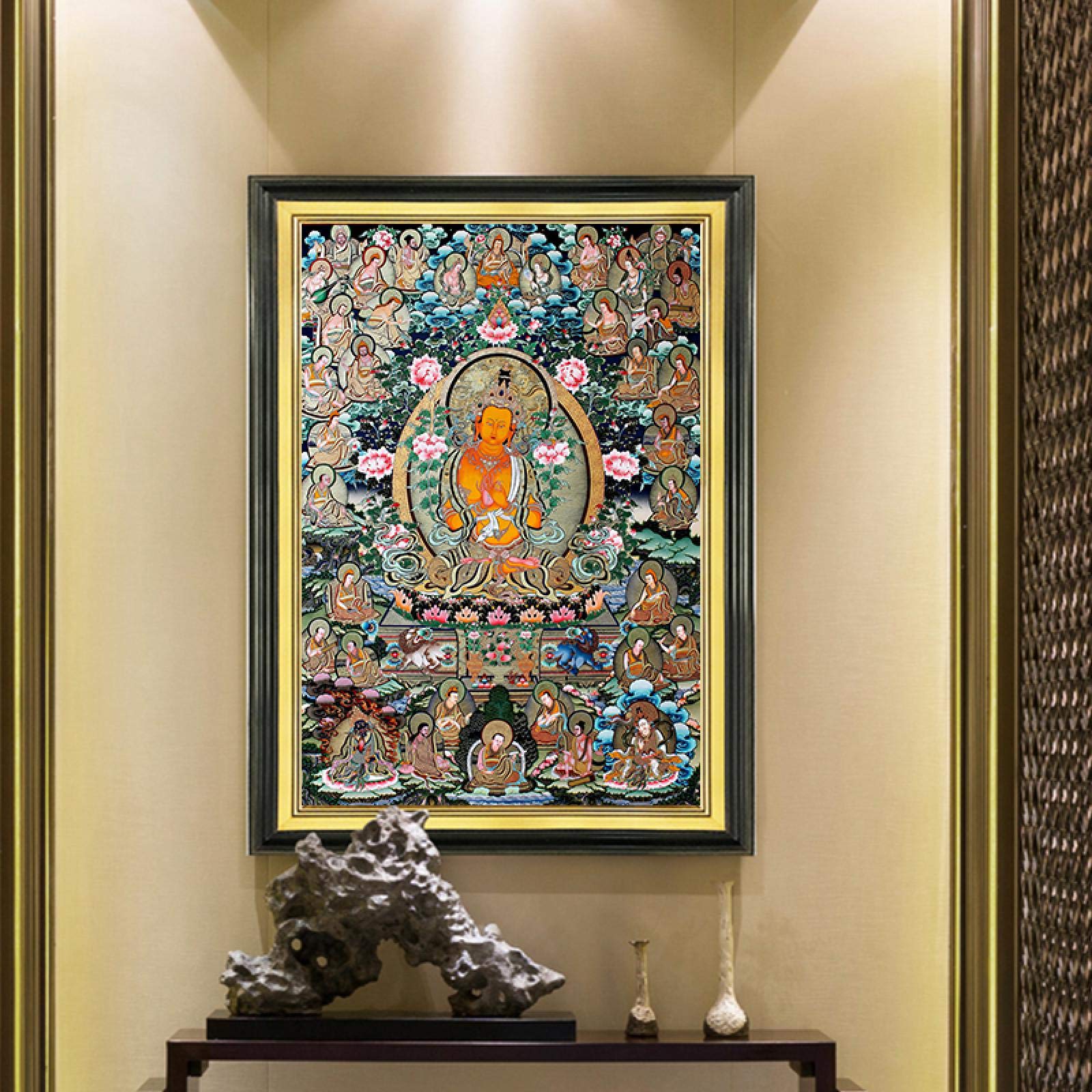 タンカ(額縁付きの仏画です)