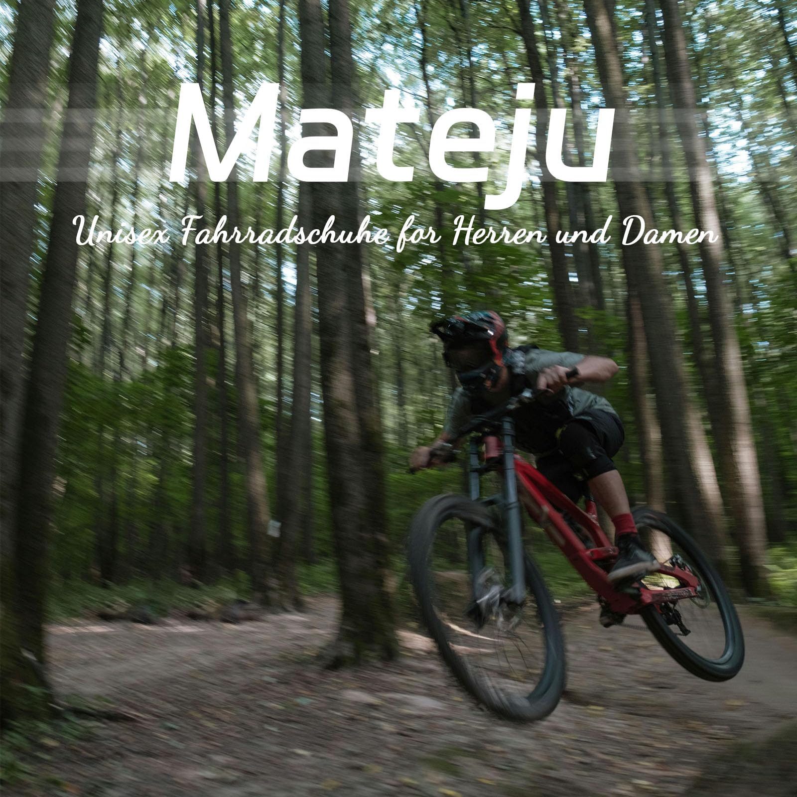Chaussures VTT Homme et Femme Mateju Chaussure de Cyclisme avec Crampons Chaussure Velo Route Homme et Chaussure VTT Homme Automatique Semelle Dure Chaussures de Vélo