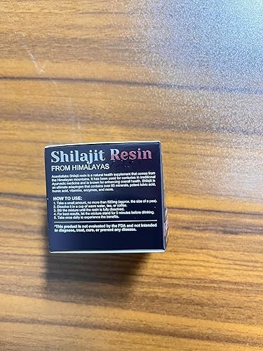 Miniatura 4 de Shilajit - Resina Shilajit orgánica pura del Himalaya  800 mg de grado dorado natural Shilajit con más de 85 ácido fúlvico y oligominerales para