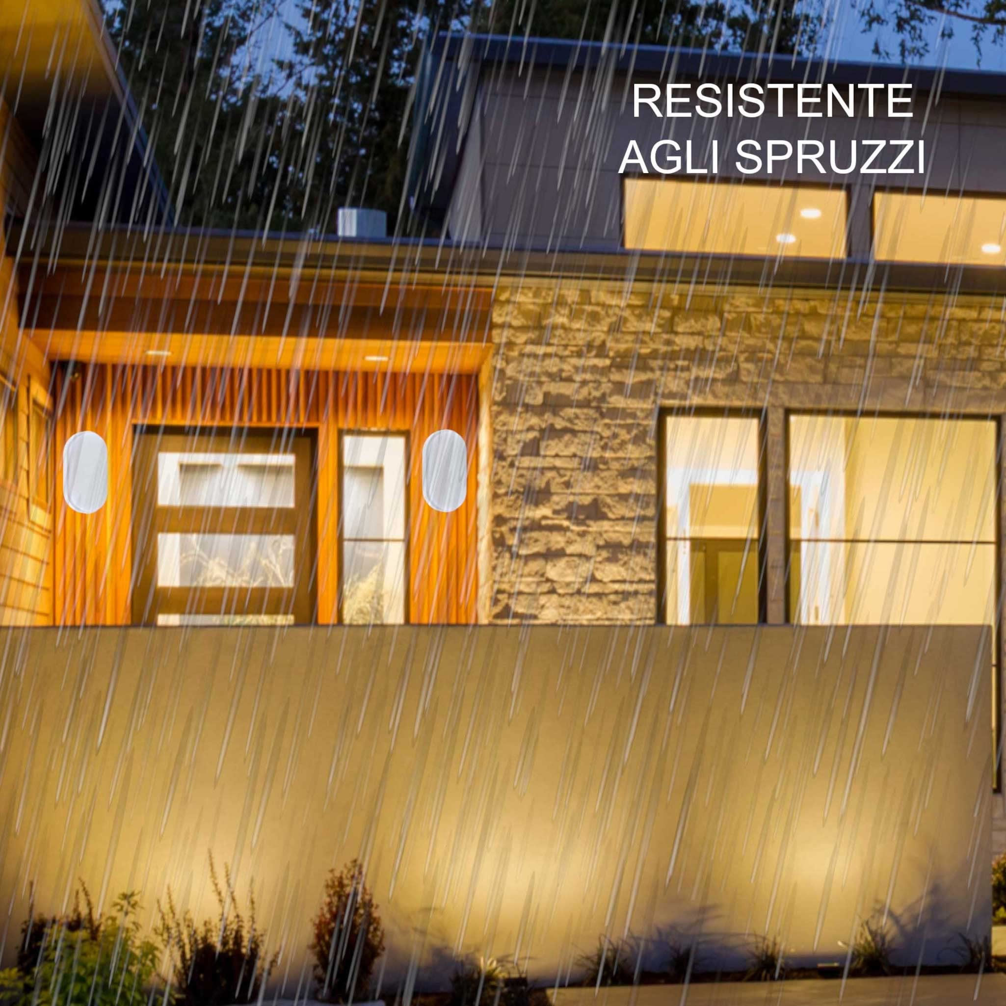 Plafoniera LED Da Esterno 15W IP54 - Luce Calda 3000K, Impermeabile Per Parete/Soffitto - Foto 10