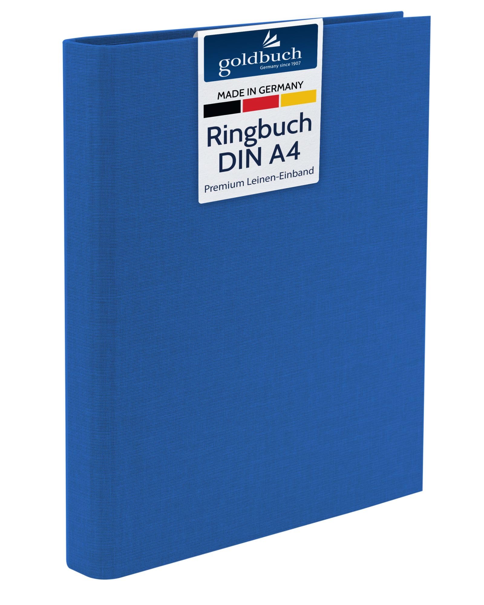 goldbuch 37916 Bella Vista - Álbum de fotos (26 x 32 cm, lona, carpeta de fotos para personalizar, formato DIN A4), color azul
