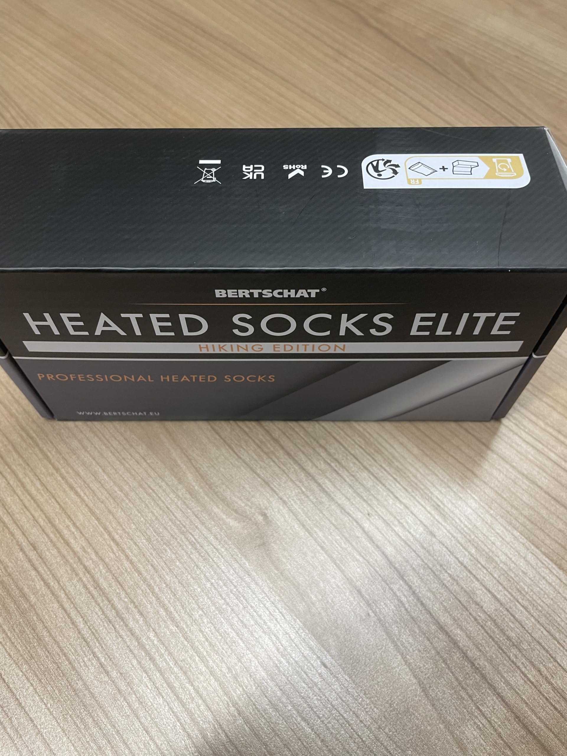 Beheizte Socken– Thermosocken mit Akku für Damen & Herren – Wiederaufladbare Heizsocken für Winter, Outdoor, Skifahren & Arbeit | USB | Long Edition Elite