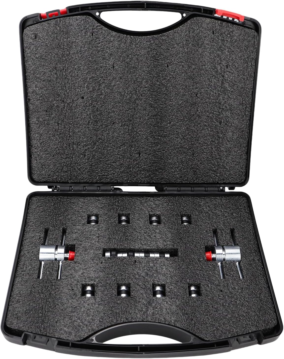 Kit de Adaptador de Tubo de Proceso HVAC 12458 para Tubos de Cobre 3/16", 1/4", 5/16", 3/8"