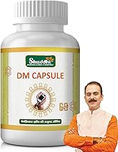 Shuddhi DM Capsules For Diabic Care | No Added Sugar or Harsh Additives | Contains Karela, Jamun, And Paneer Phool | Improves Digestion And Wellbeing, 60 Capsules