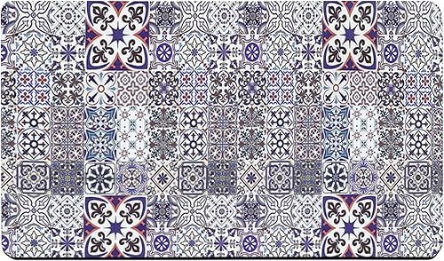 Miniatura 8 de Alfombrilla para máquina de café, oculta al instante manchas como agua, café y leche. Material de goma inferior antideslizante e impermeable. Fácil