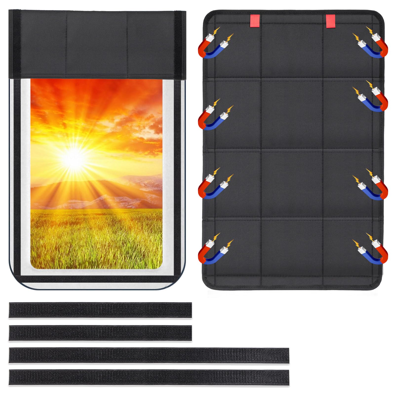 RV Window Screens: How to Choose the Perfect One 8 Spurtar Magnetic RV Door Shade