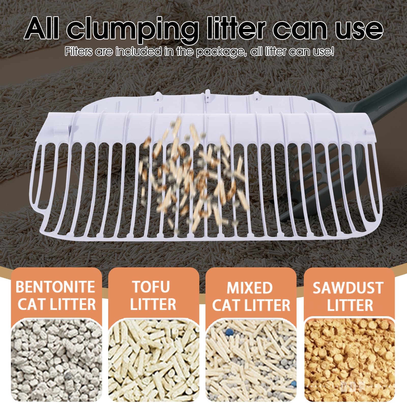 76 l Selbstreinigende Katzentoilette, App-gesteuert, Lufterfrischer, mit Müllbeutel, Weiß, 53 cm x 50 cm x 66.02 cm, für Katzenbesitzer, mehrere Katzen, technik-affin