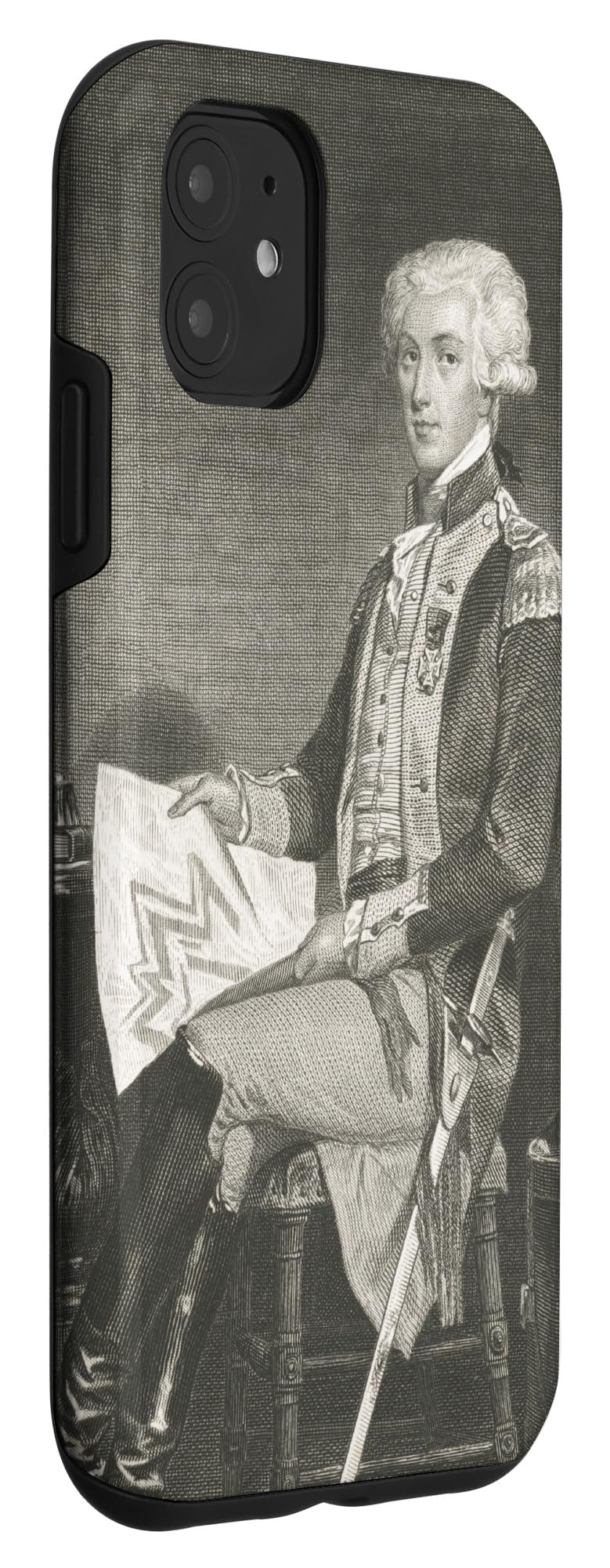 Lafayetteケース Amazon.com: iPhone 11 Marquis de Lafayette Portrait (1890) Case