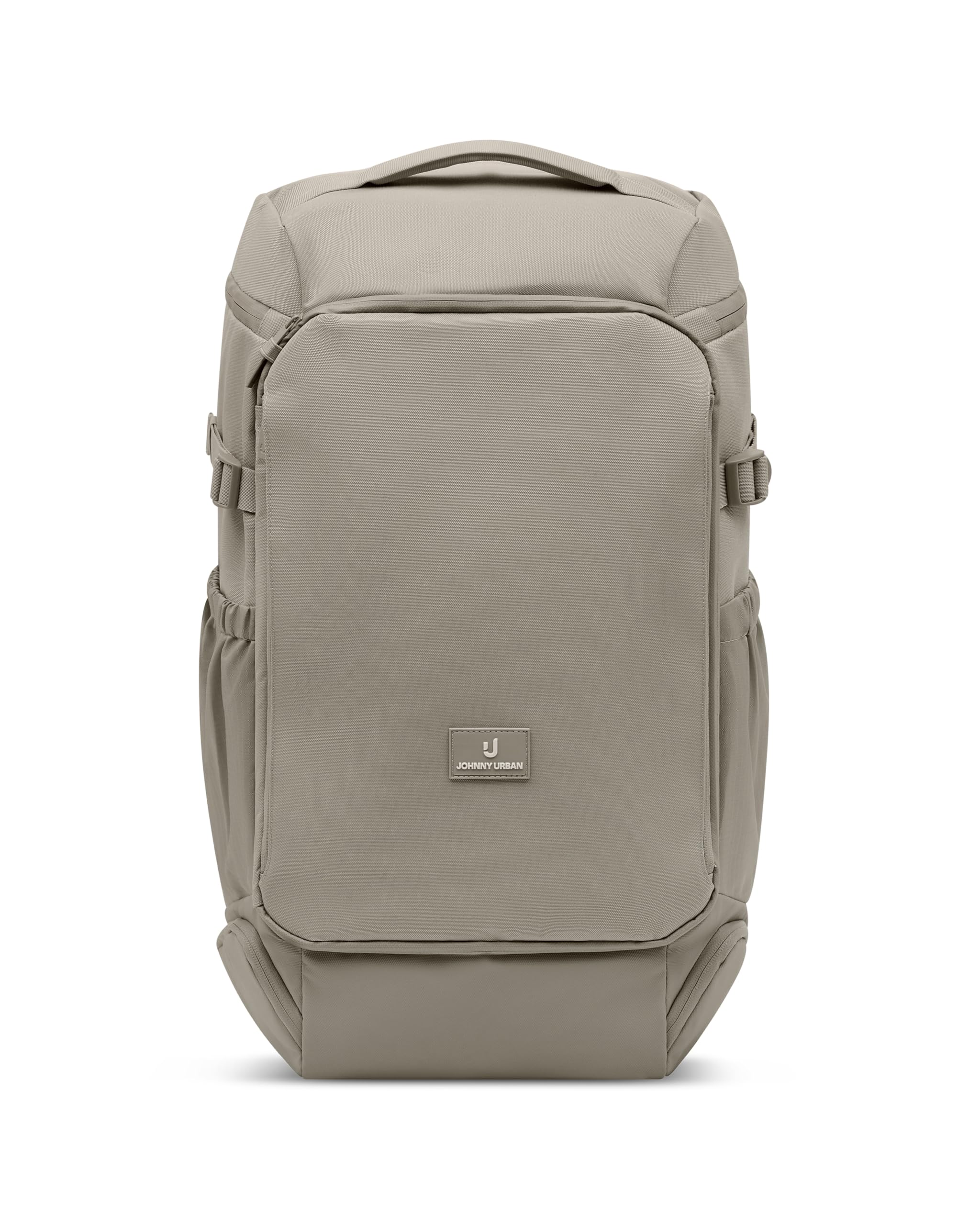 Johnny Urban Mochila de viaje Gris - Kian Large - Equipaje de mano para avión para hombre y mujer - Mochila con compartimento para portátil de 16 pulgadas - Bolsa de viaje de 25 l