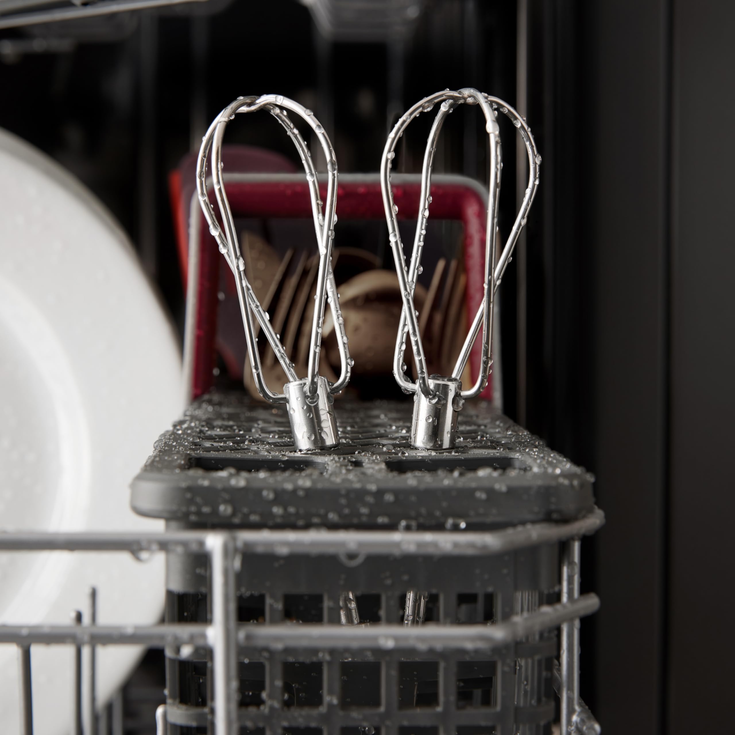 Kitchenaid Batteur à main sans fil - Go Cordless - Batteur électrique avec 7 niveaux de vitesse - 2 Fouets Turbo - Batterie Inclus - Noir