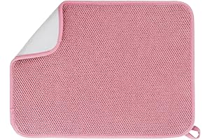 Pink Microfiber Drying Mat: The Ultimate Kitchen Essential
