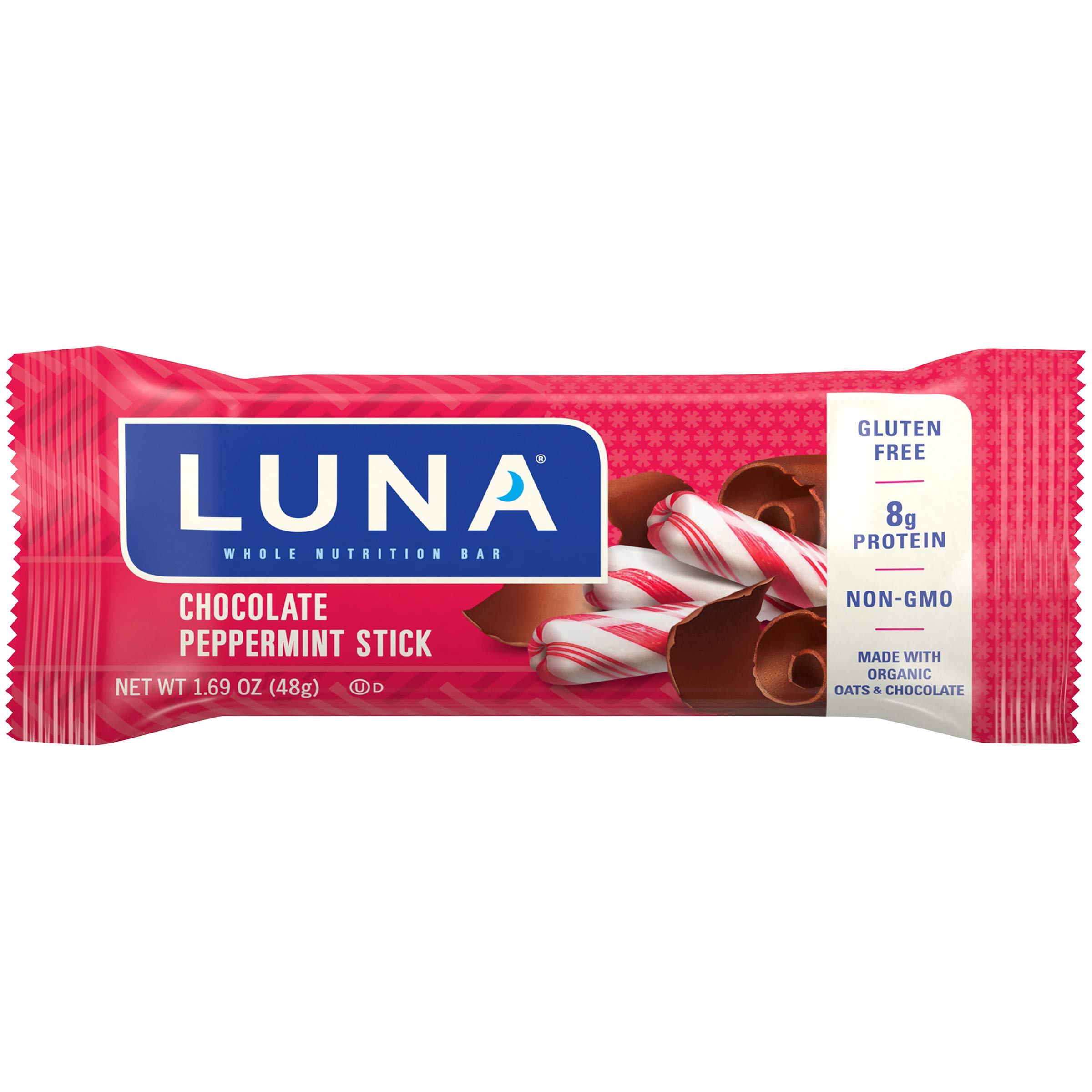 Buy LUNA BAR Gluten Free Snack Bars Chocolate Peppermint Stick 8g