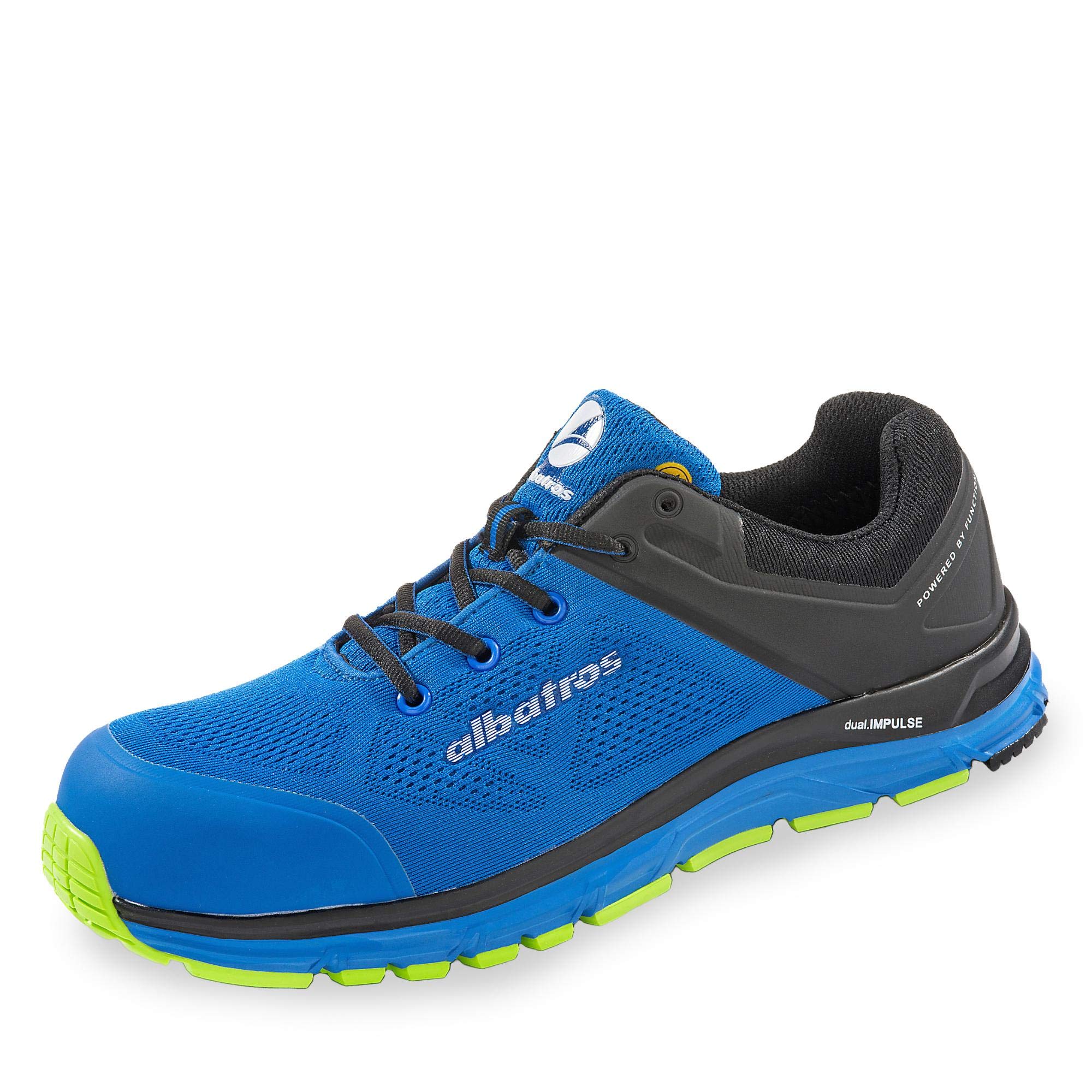 Buty robocze BHP Albatros Lift Blue Impulse Low 646610 S1P SRA HRO ESD rozmiar 47