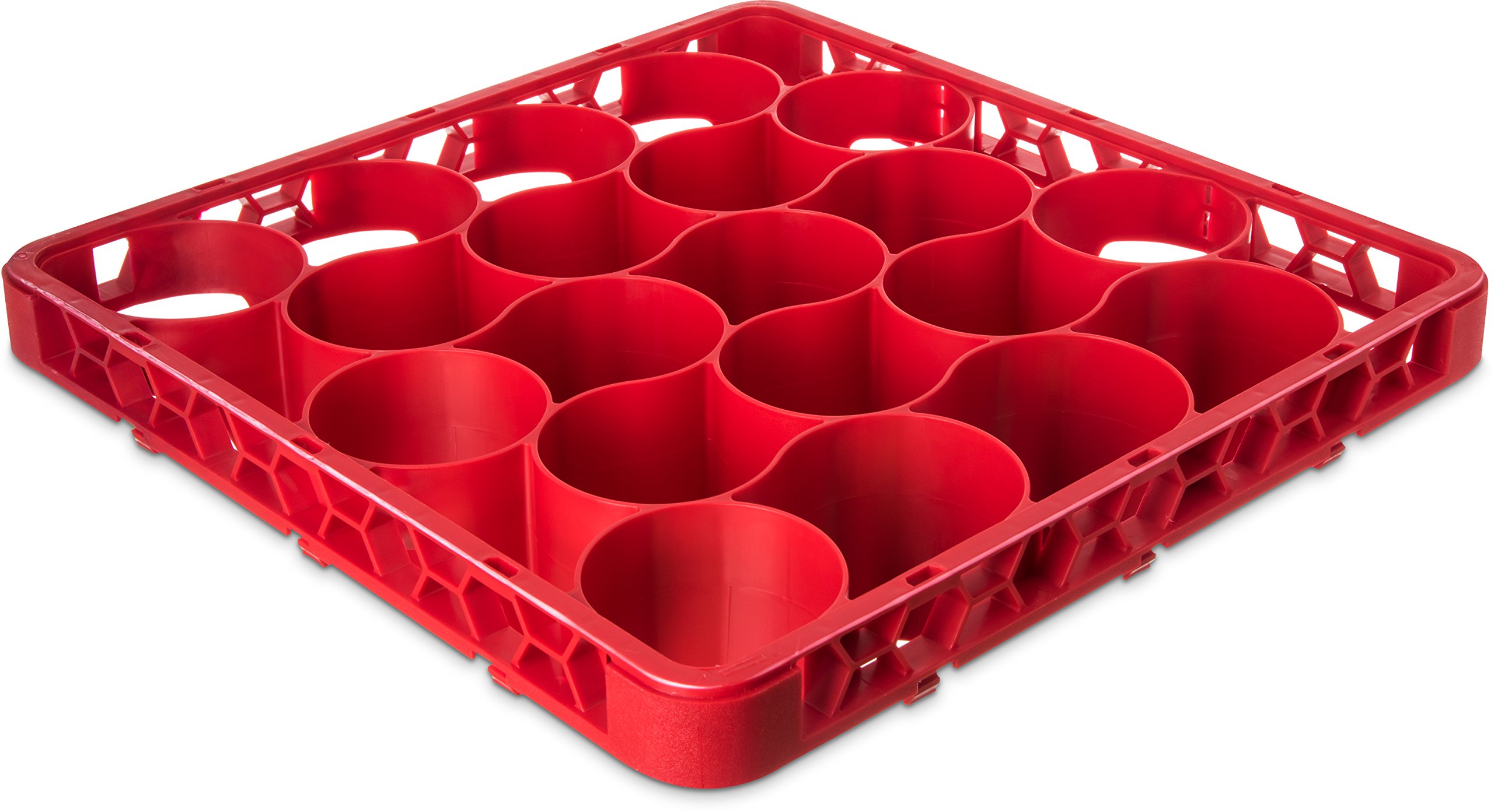 Carlisle FoodService Products Red / 20 Compartment / Long Cabinet & Drawer Organization