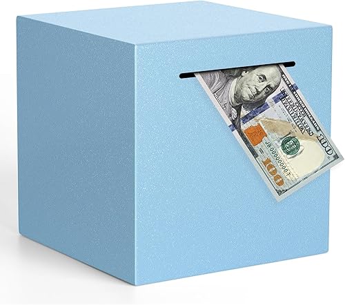 Miniatura 1 de Alcancía para adultos debe romperse para abrir, alcancía irrompible de acero inoxidable para adultos, caja de ahorro de metal para ahorrar dinero