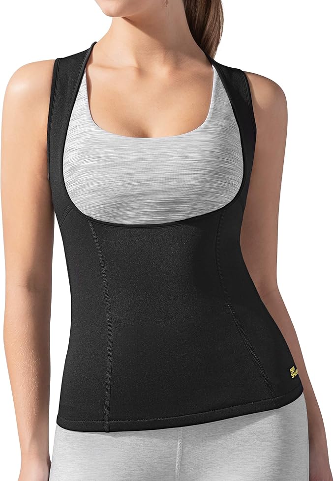Hot SHAPERS Cami Hot Belly Fat Burn Sauna camicia senza cuciture