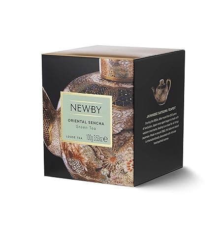 Miniatura 2 de Té verde oriental Sencha Heritage de newby Teas - 3.53 oz de hojas sueltas - Infusión suave, floral y refrescante