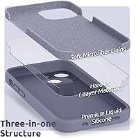 Vista 28 de SURPHY Compatible con iPhone 13 Mini Funda con Protector de Pantalla, (Protección de Cámara y Forro de Microfibra Suave) Funda de Teléfono