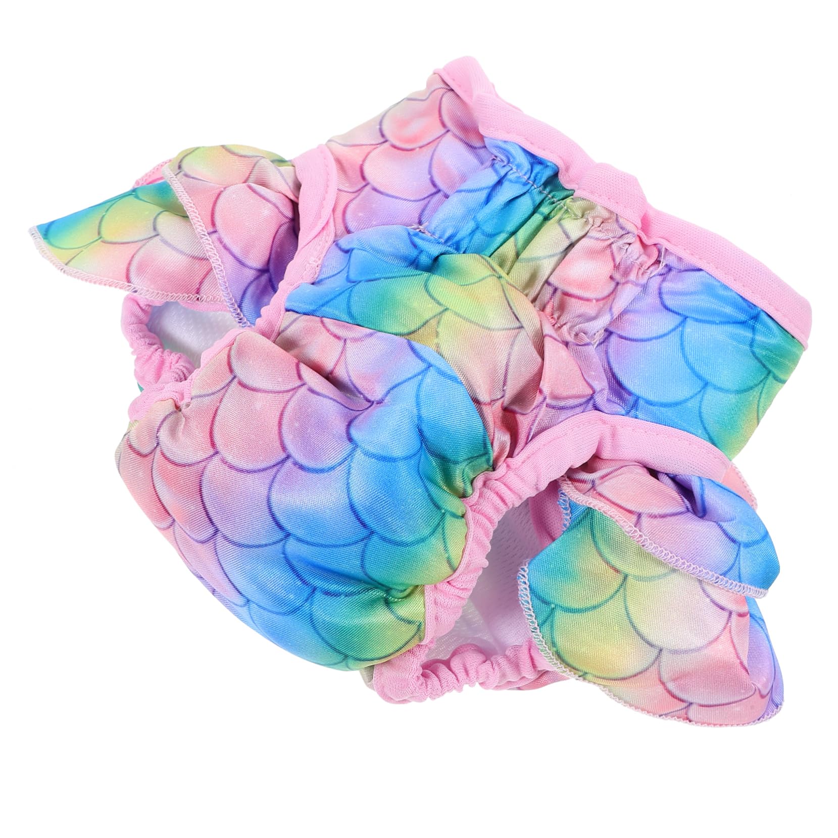 YARNOW 4piezas Absorbentes Reutilizables para Perros Pantalones Sanitarios Decorativos para Hembras para Perros Celo y Recuperación Material Transpirable y Cómodo Estilo