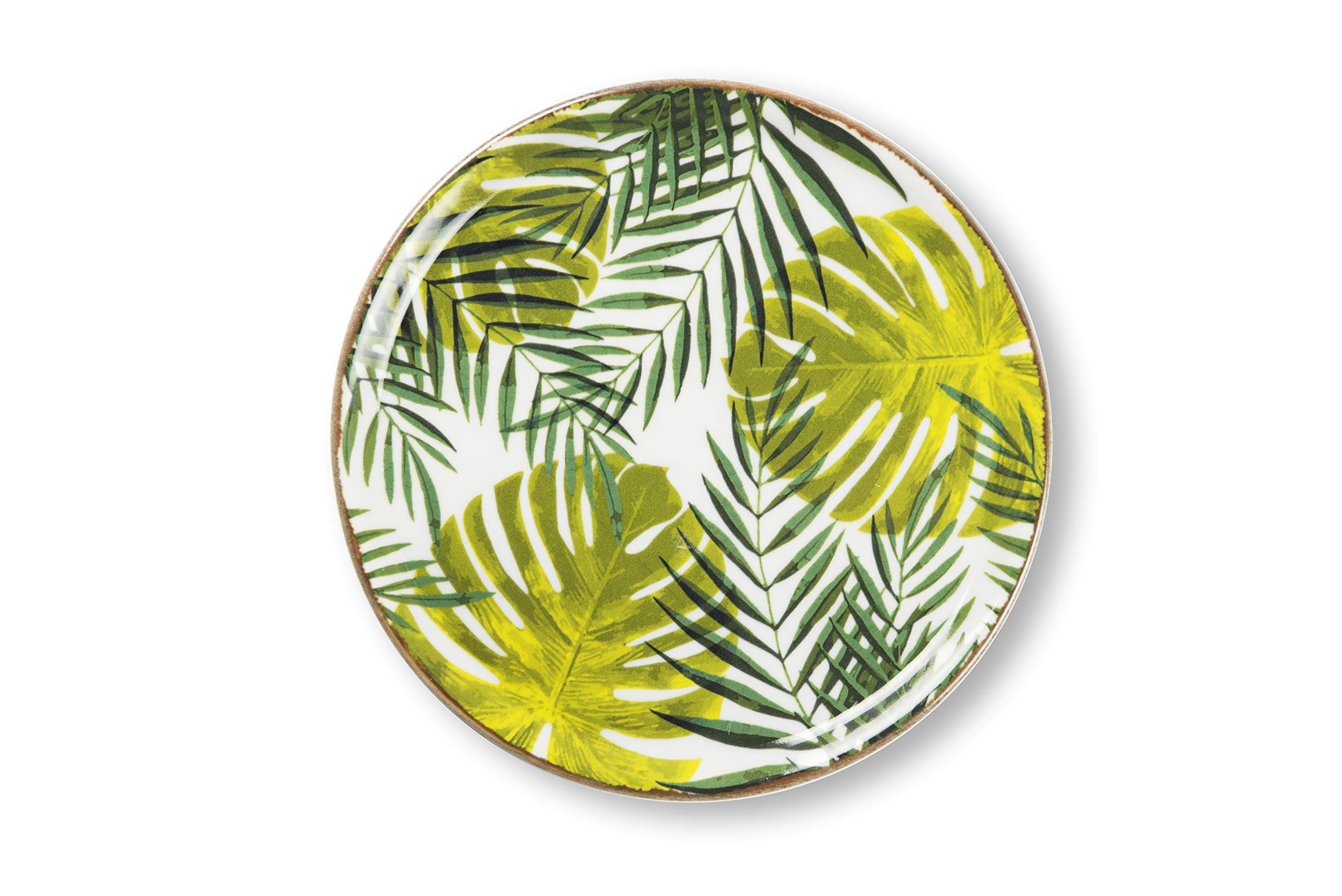 Excelsa New Panama Set of 6 Pizza Plates, Porcelain