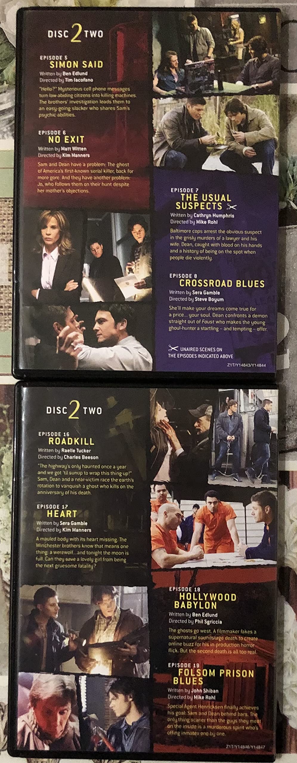 Supernatural Season 1-2-4-5-6-9 COMPLETE DVD ENGLISH