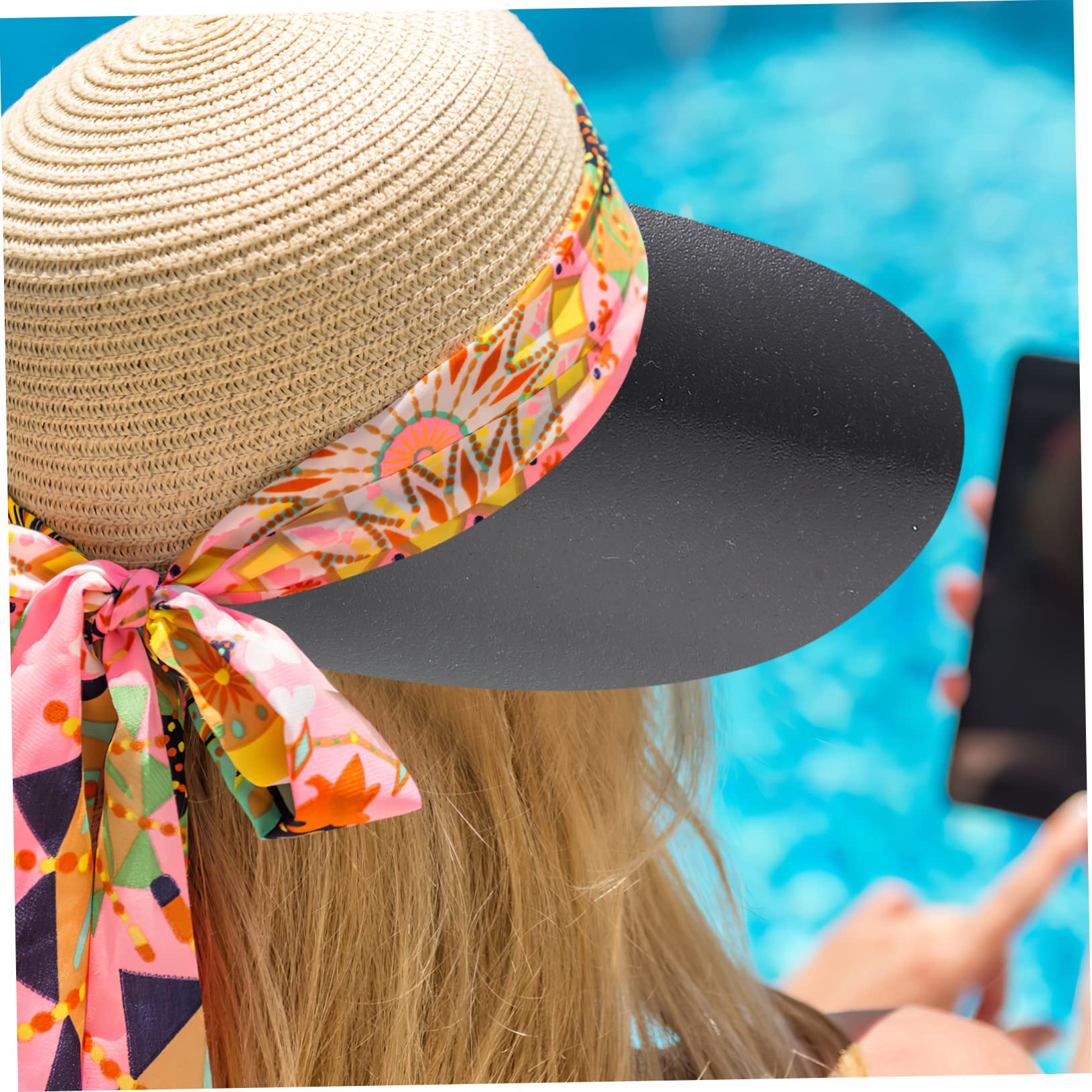 Visiera a Berretto Con Visiera Berretto Antiurto Cappelli Da Uomo Per La Protezione Solare Berretti Parà Cappello Di Protezione Solare Cappello Da Sole Regolabile Bianca