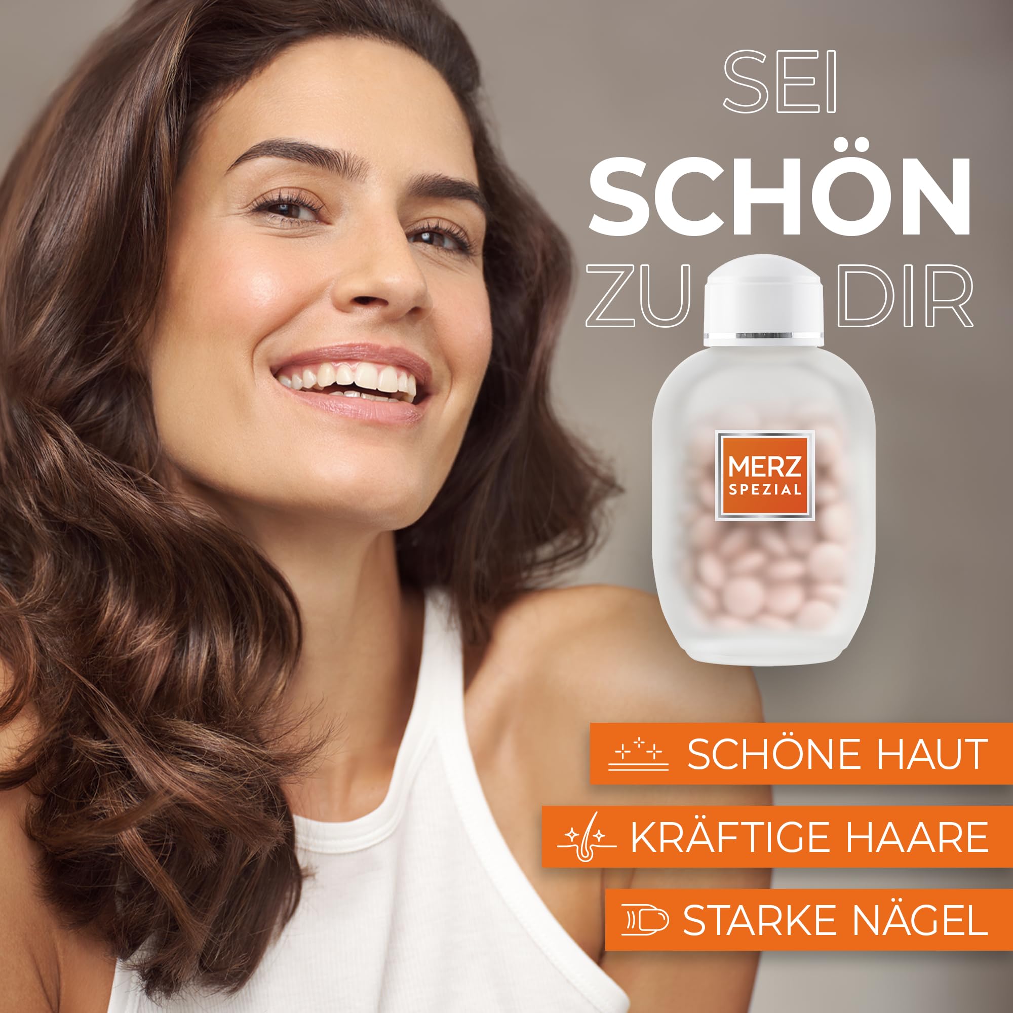 Merz Spezial Haut Haare Nägel Dragees - 3 x 120 Dragees - Nahrungsergänzungsmittel mit 13 Mikro-Nährstoffen für strahlende Haut, glänzendes Haar und feste Fingernägel