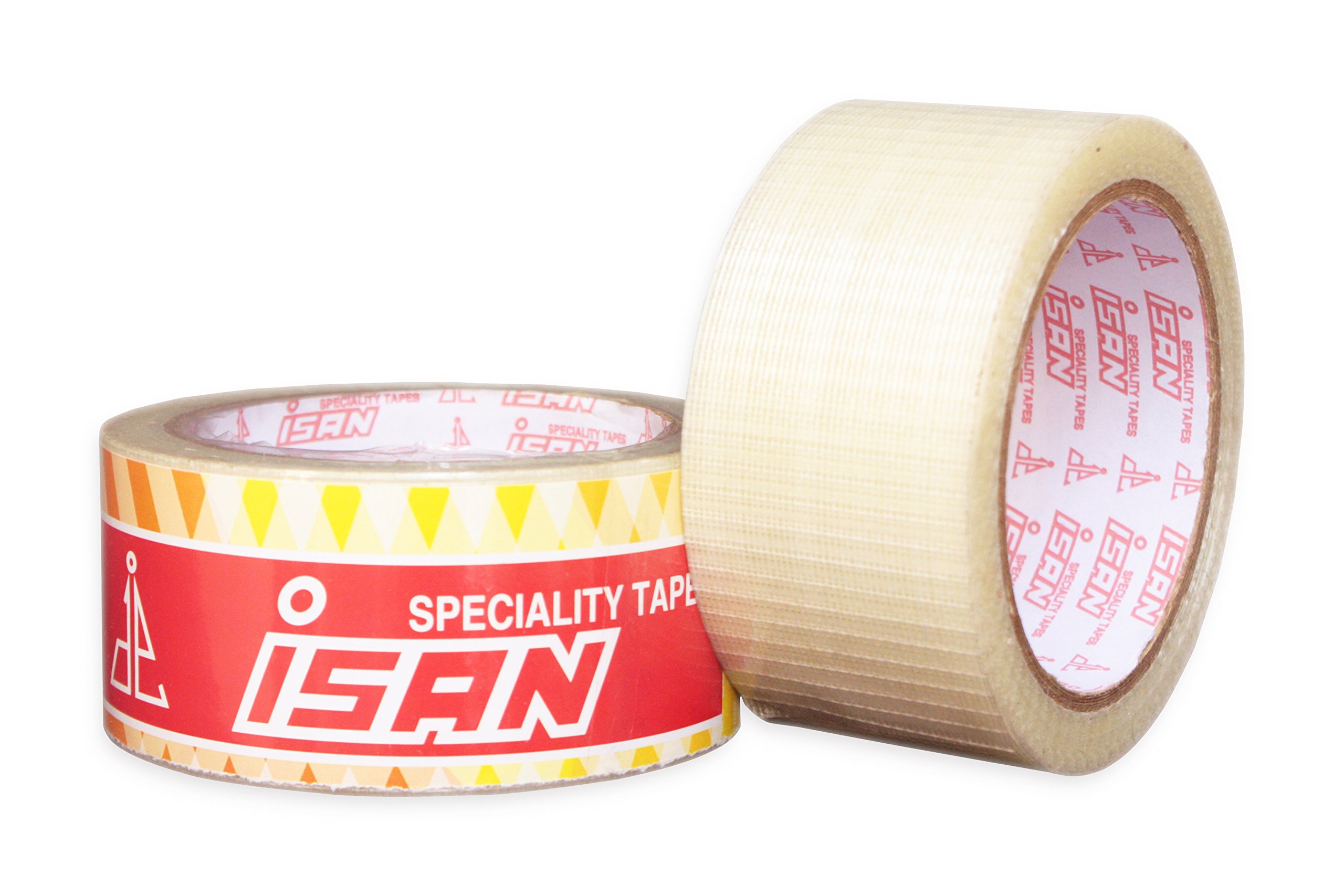 ISAN® Filament Tape Cross Fiber Fiber Glass reinforced Strapping Tape 48mm (2" Approx) Width X 25m Length (1 Pc) (B07BXS5SF3) Amazon Price History, Amazon Price Tracker