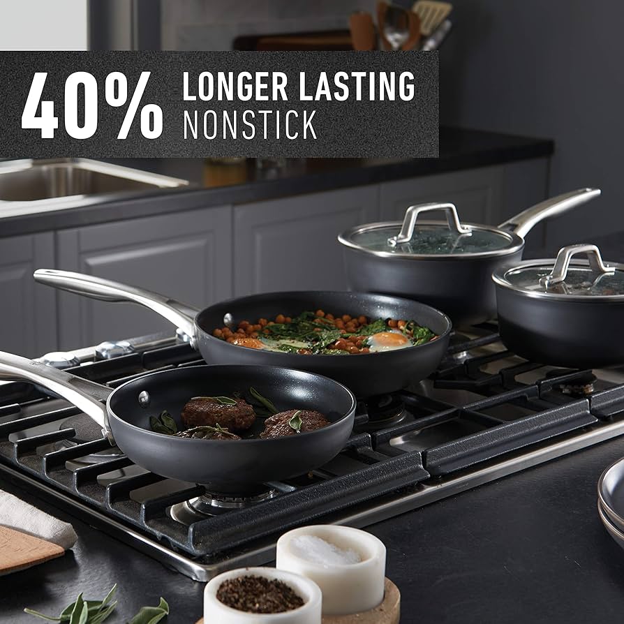 Calphalon トライプライステンレス 13点セット 鍋セット Premier